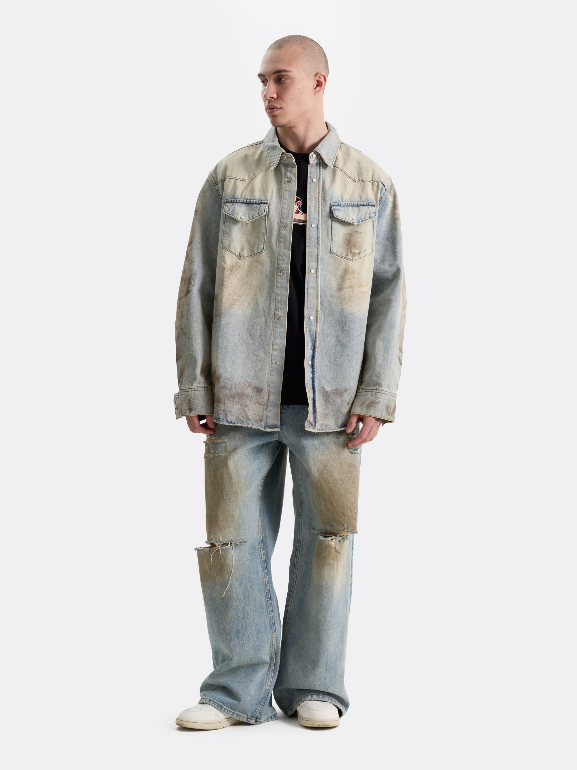 ​Рубашка Denim Fade