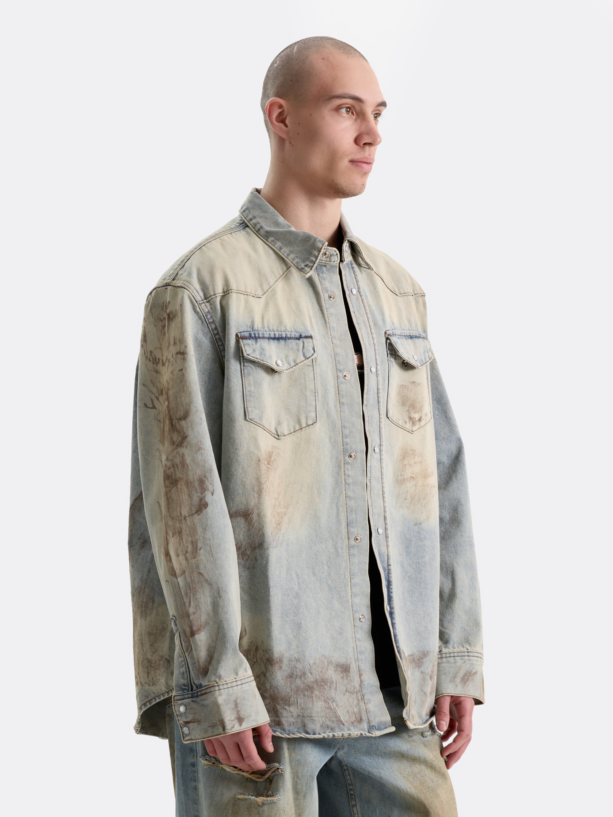 ​Рубашка Denim Fade
