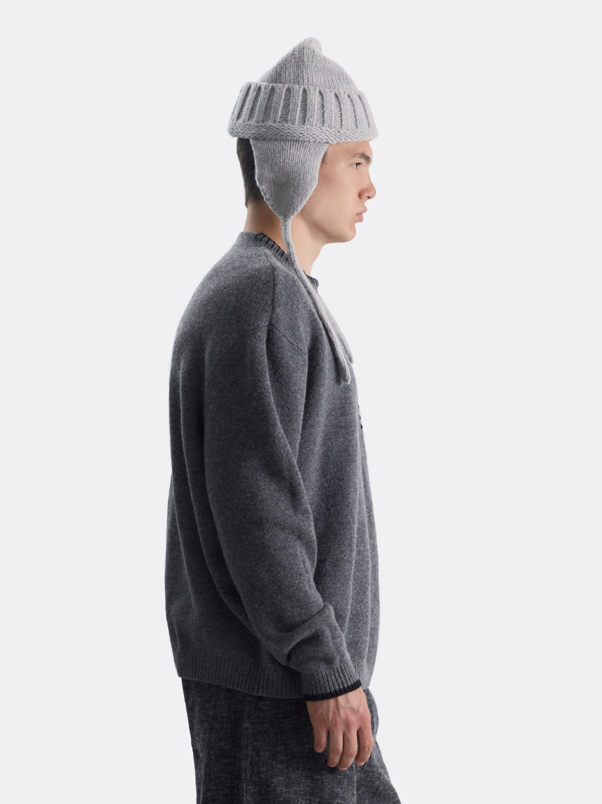 Свитер fake pocket