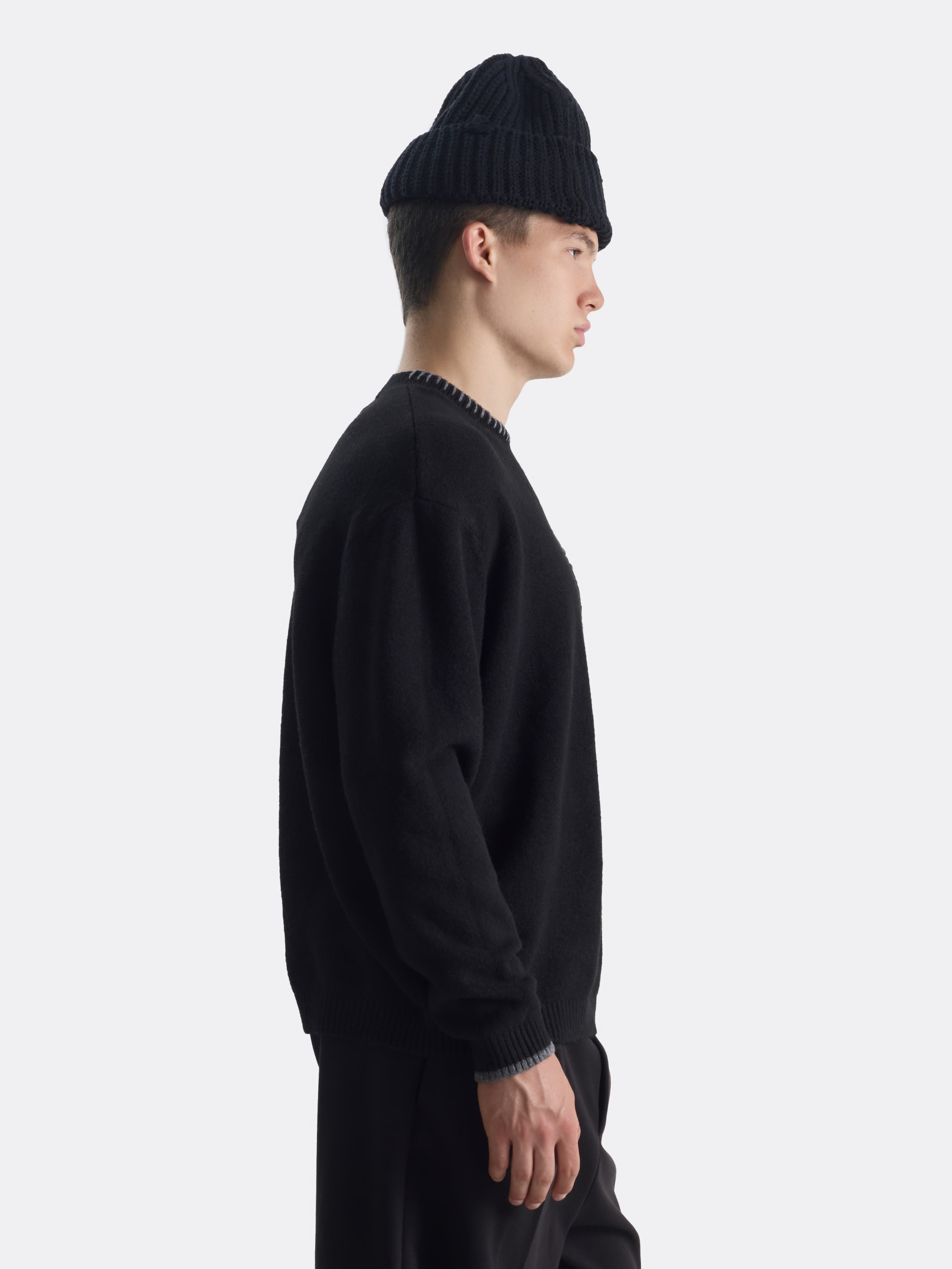 Свитер fake pocket