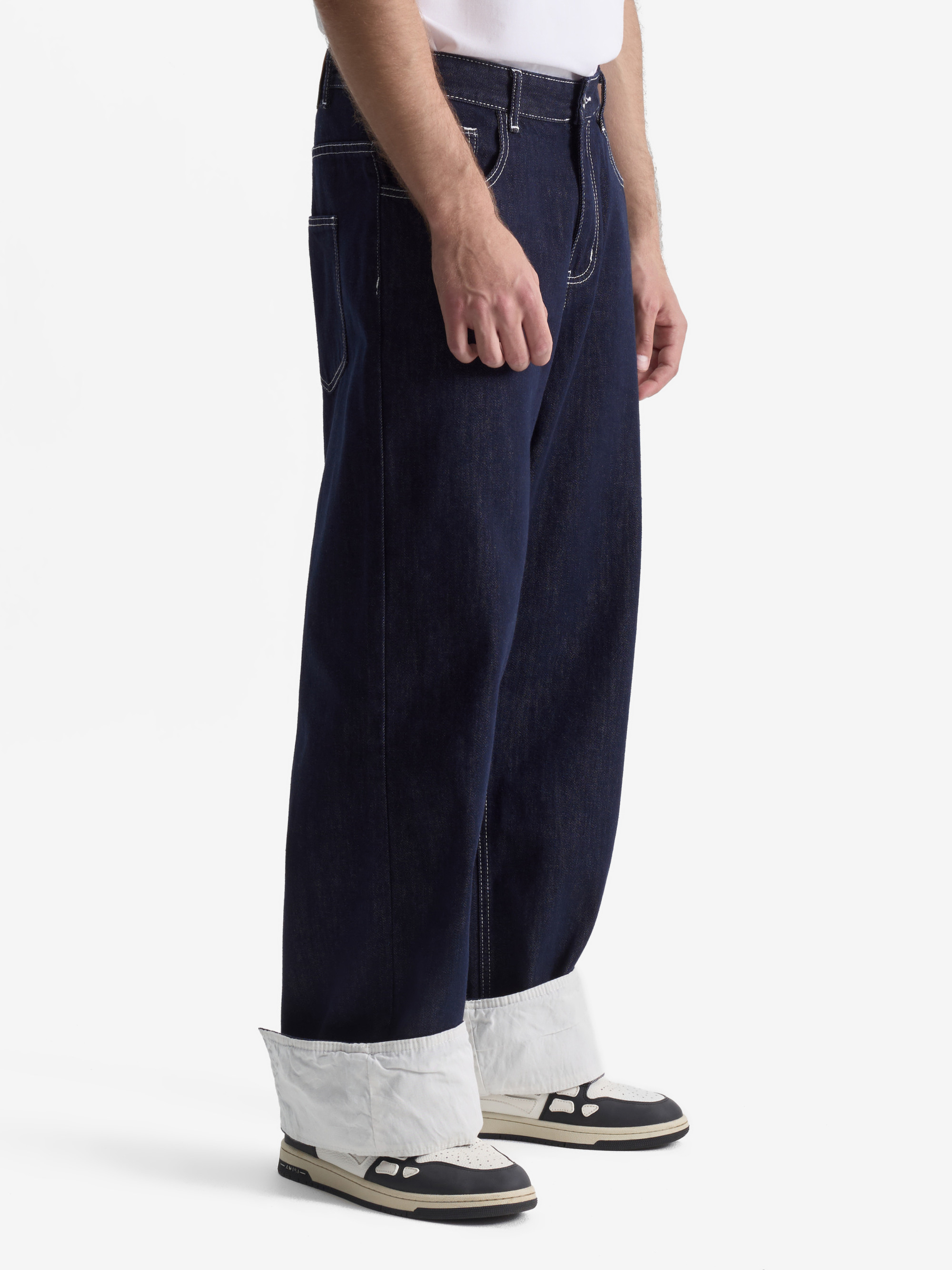 ​Джинсы Cuff Raw