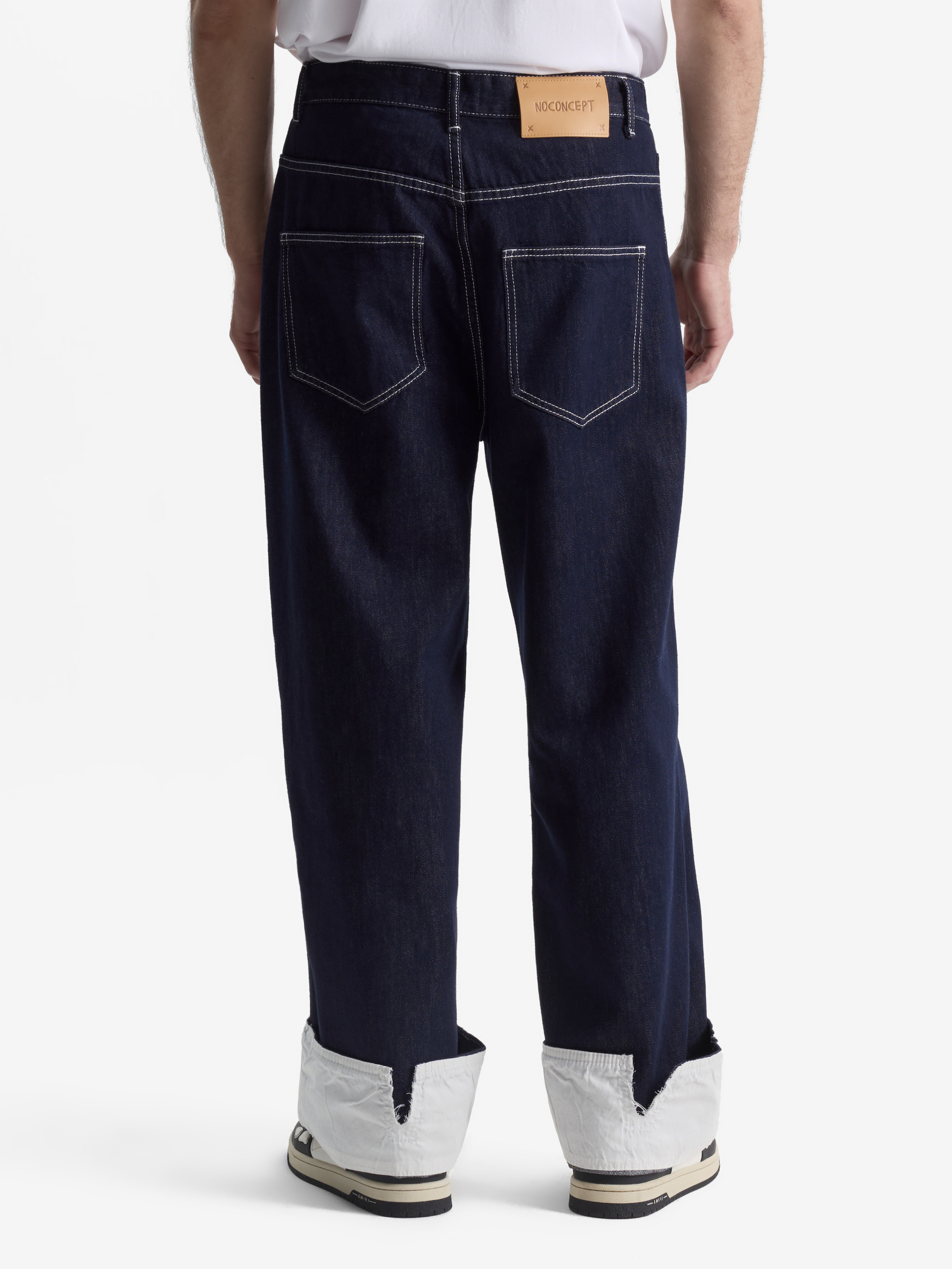 ​Джинсы Cuff Raw