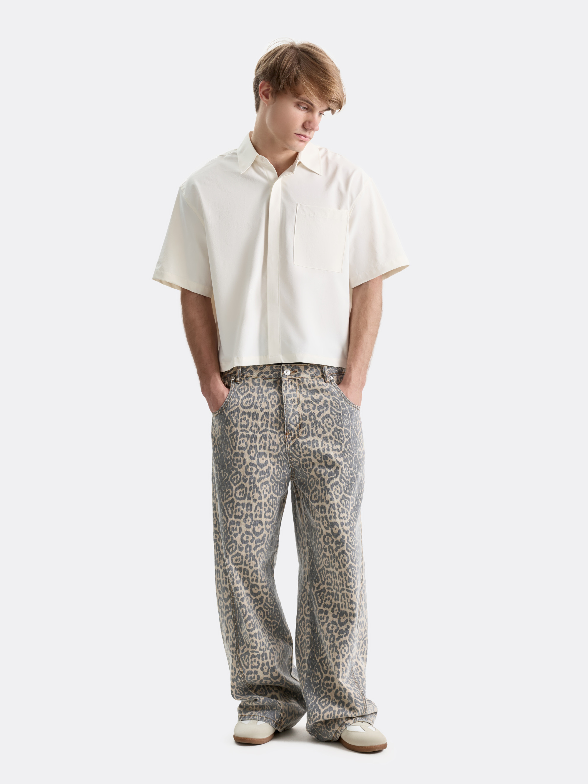 ​Рубашка Cropped Poplin