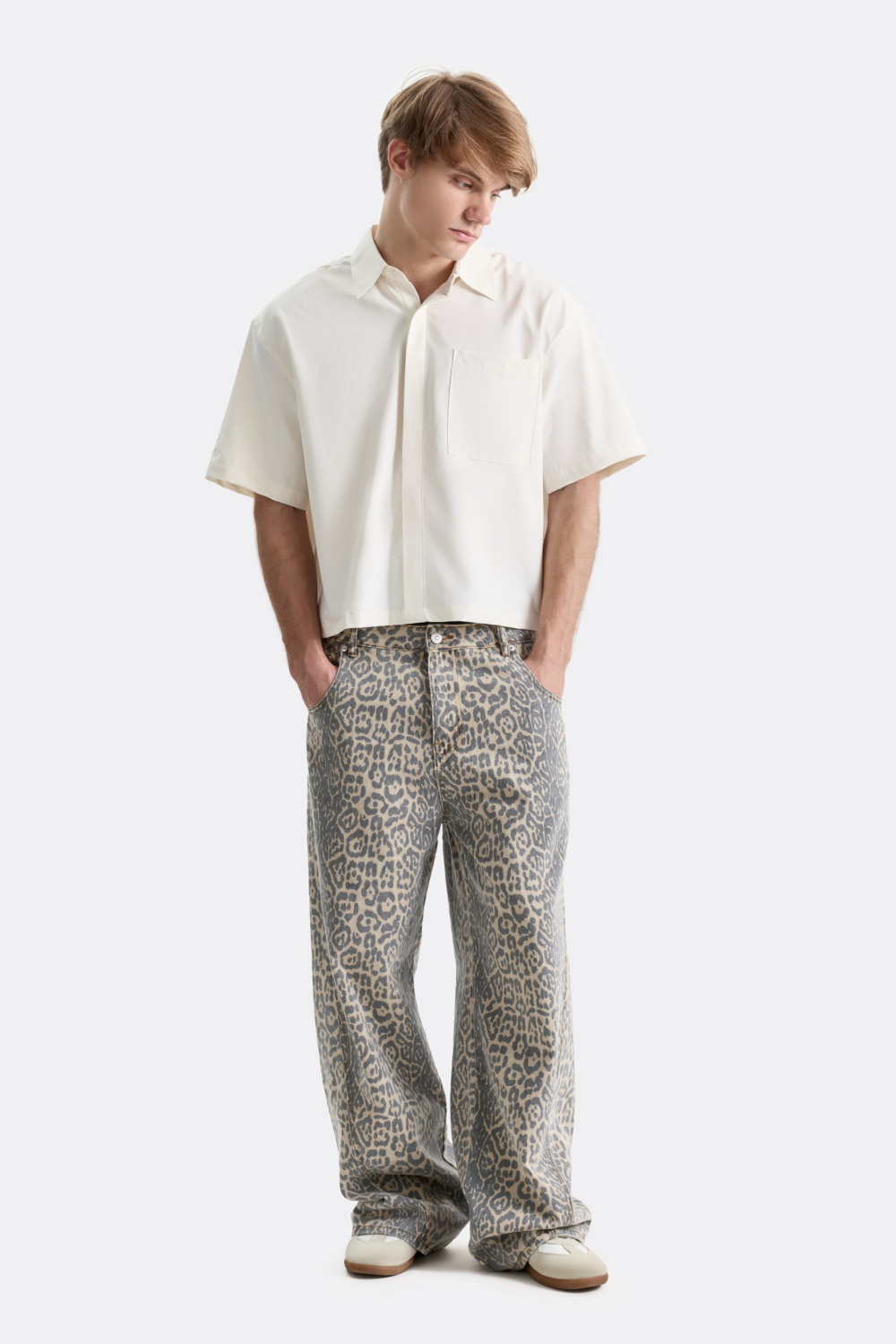 ​Рубашка Cropped Poplin