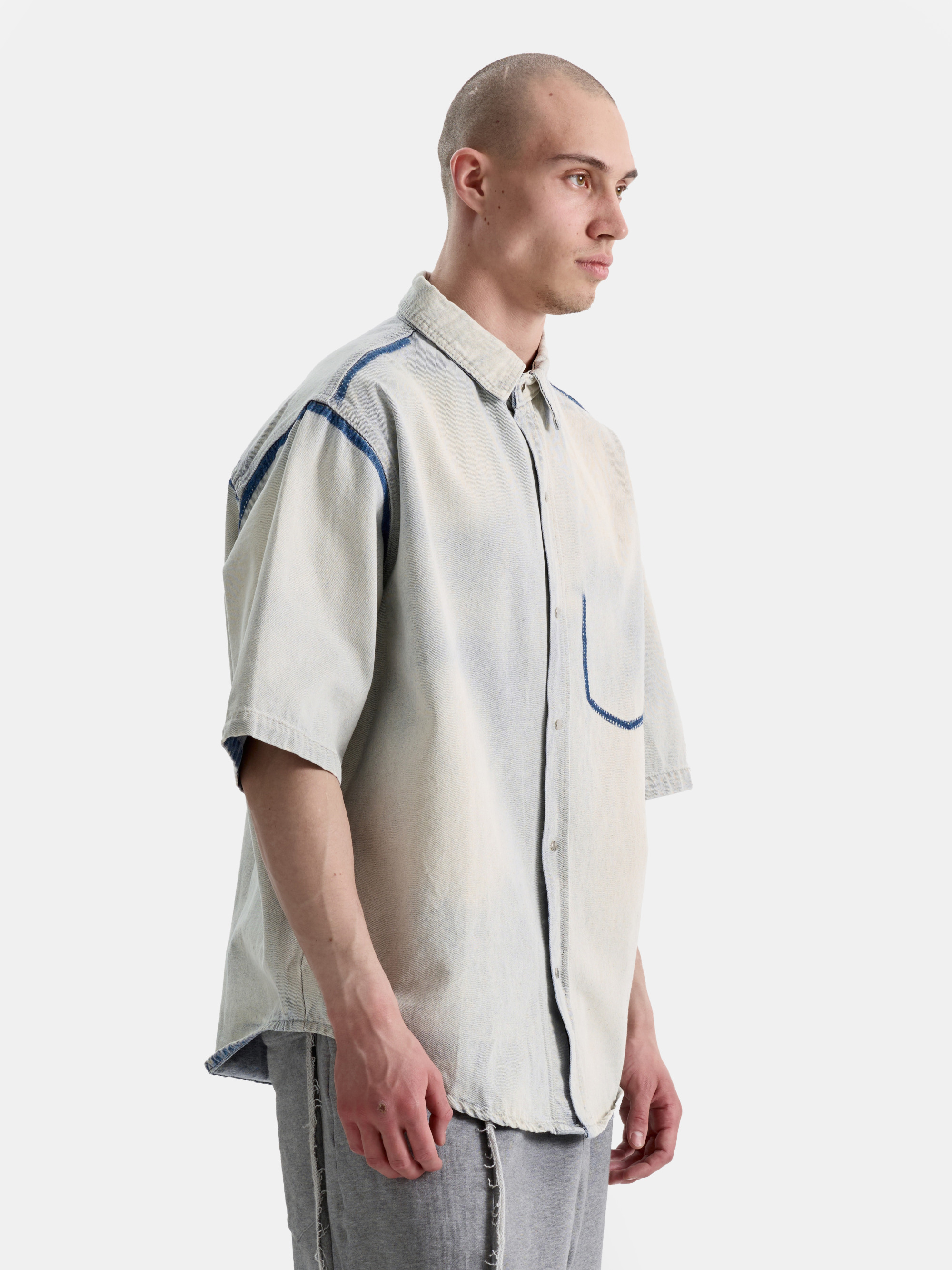 Рубашка Raw Stitch