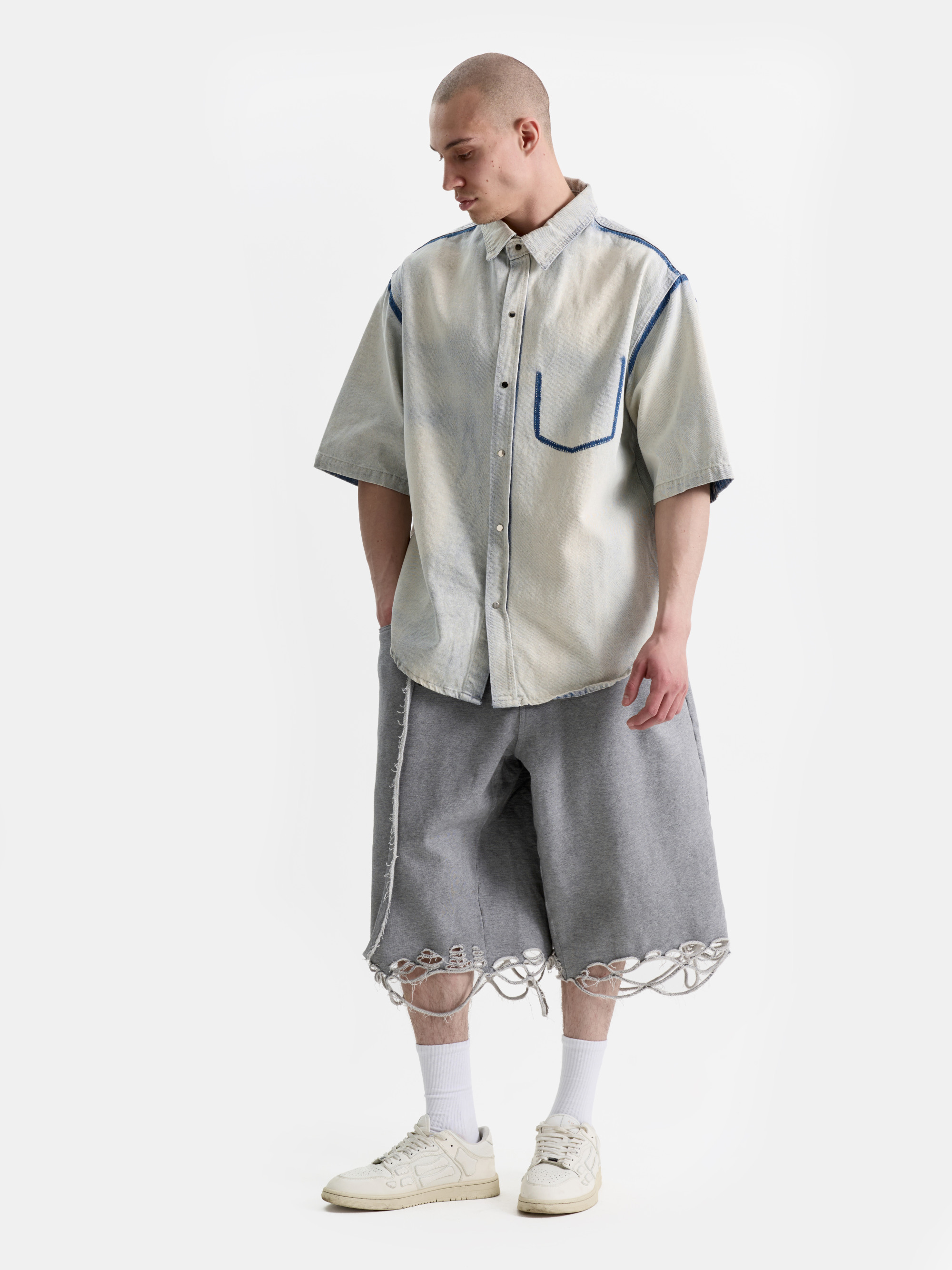 Рубашка Raw Stitch