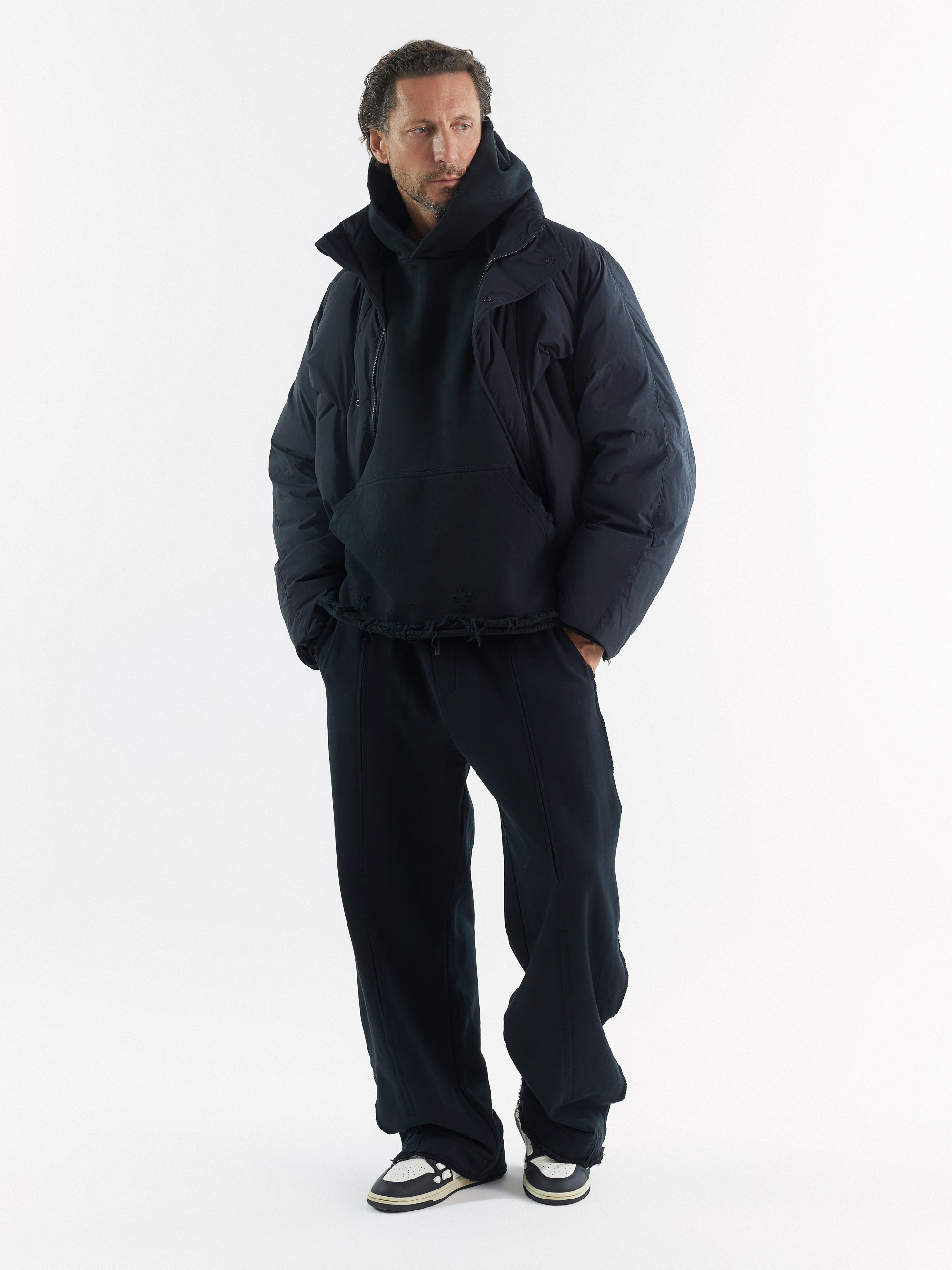 Пуховик с матовым эффектом  Gross