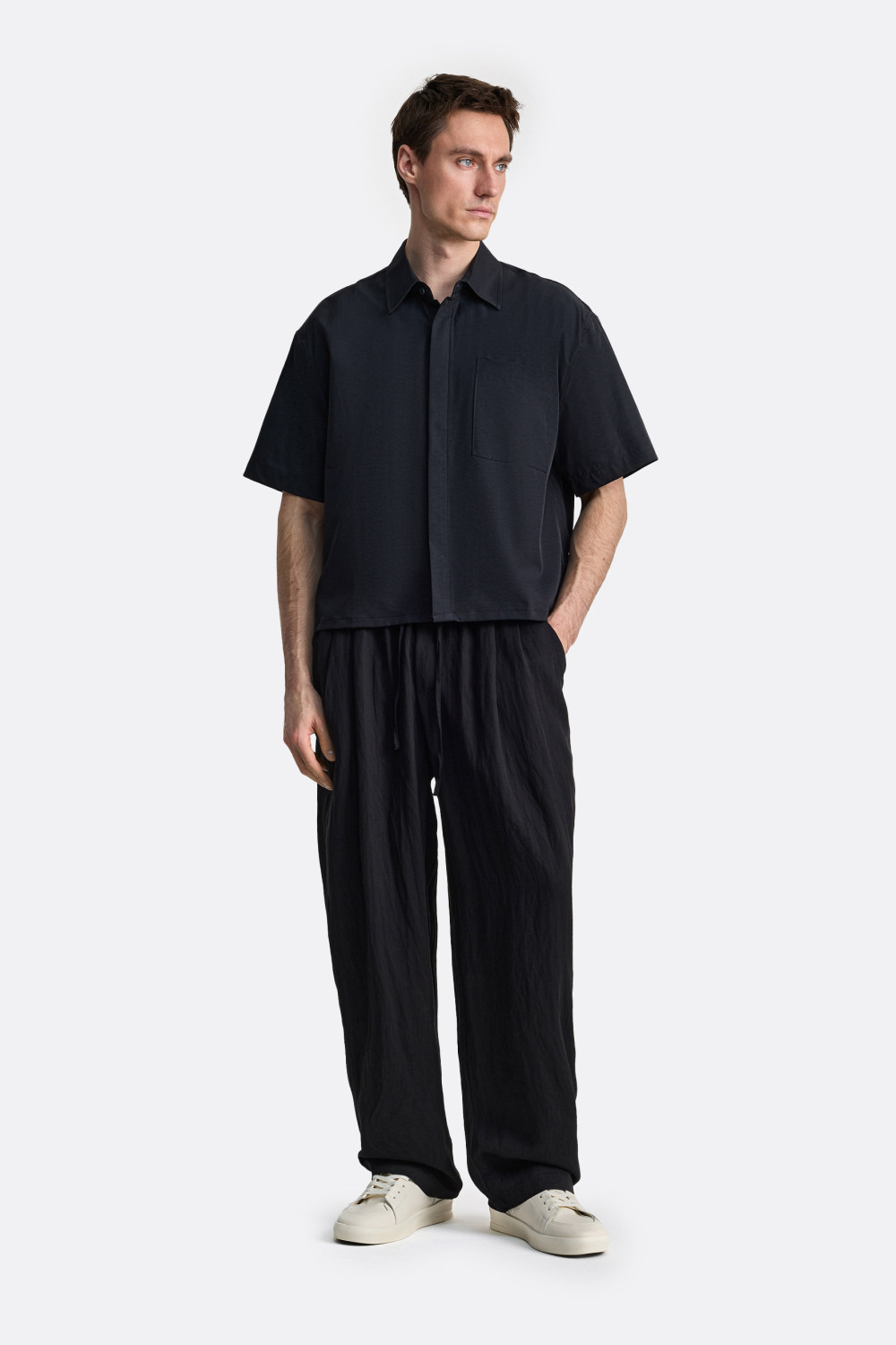 ​Рубашка Cropped Poplin