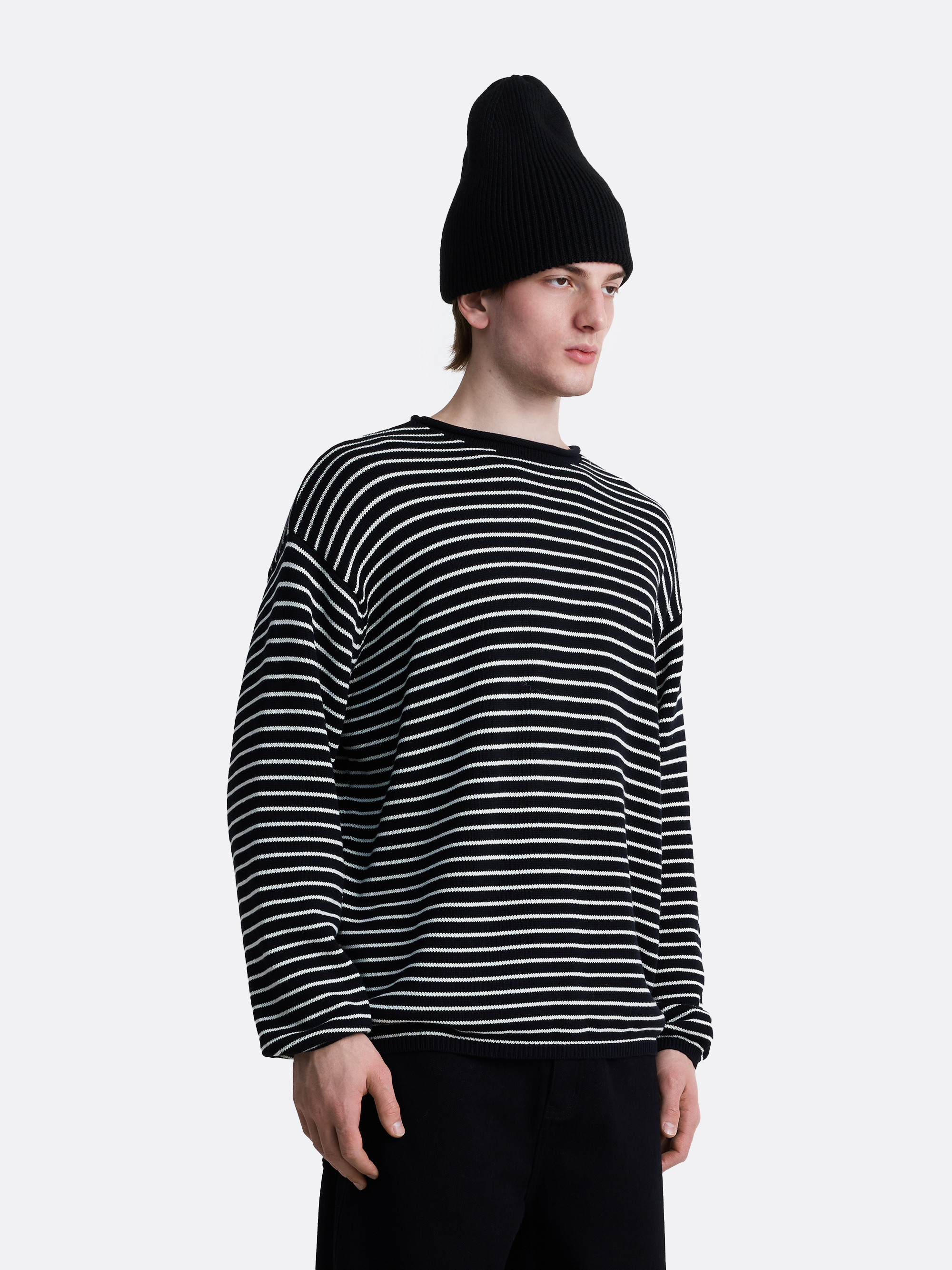 ​Полосатый пуловер