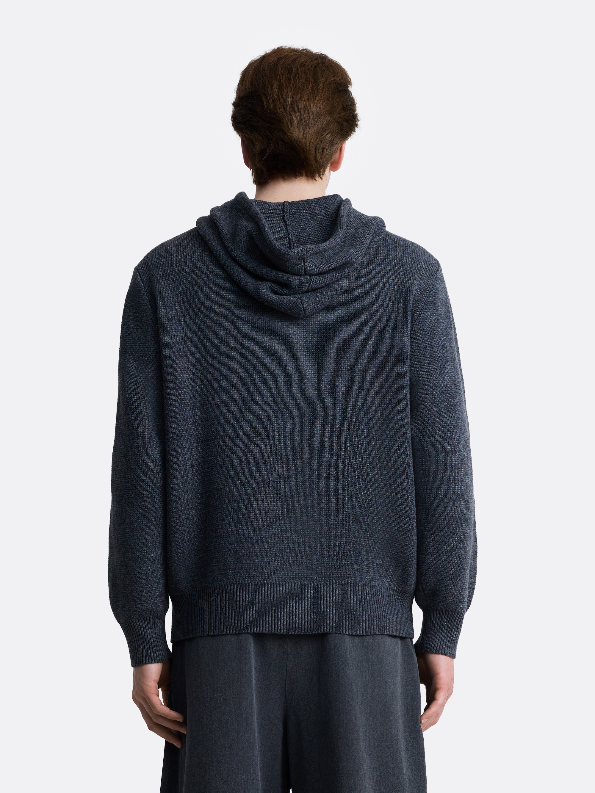 ​Вязаное зип-худи