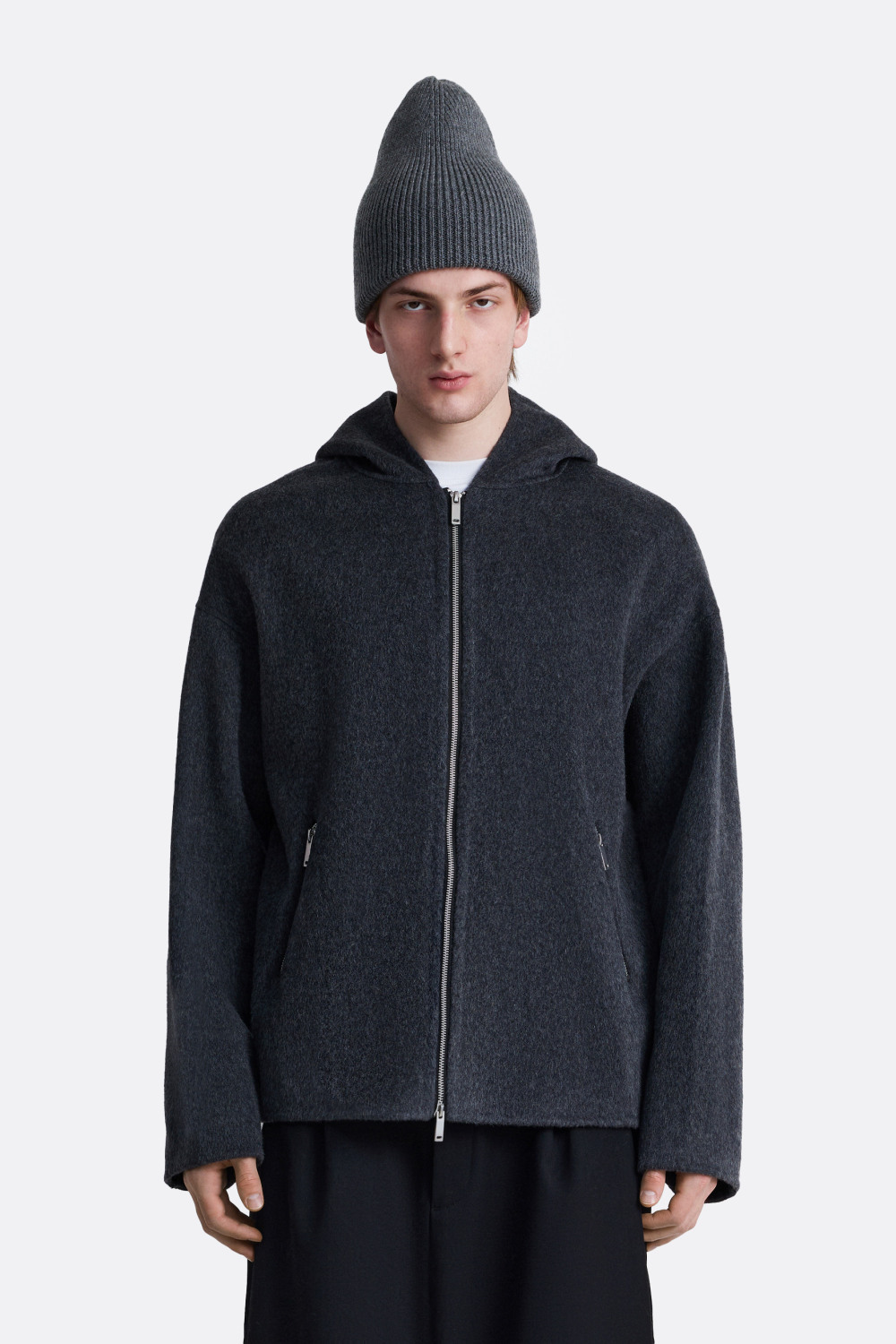 ​Шерстяное зип-худи wool