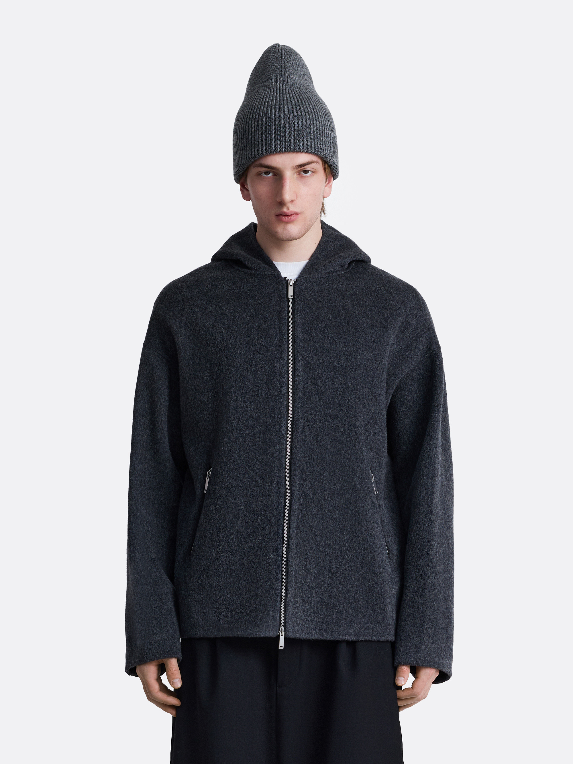 ​Шерстяное зип-худи wool