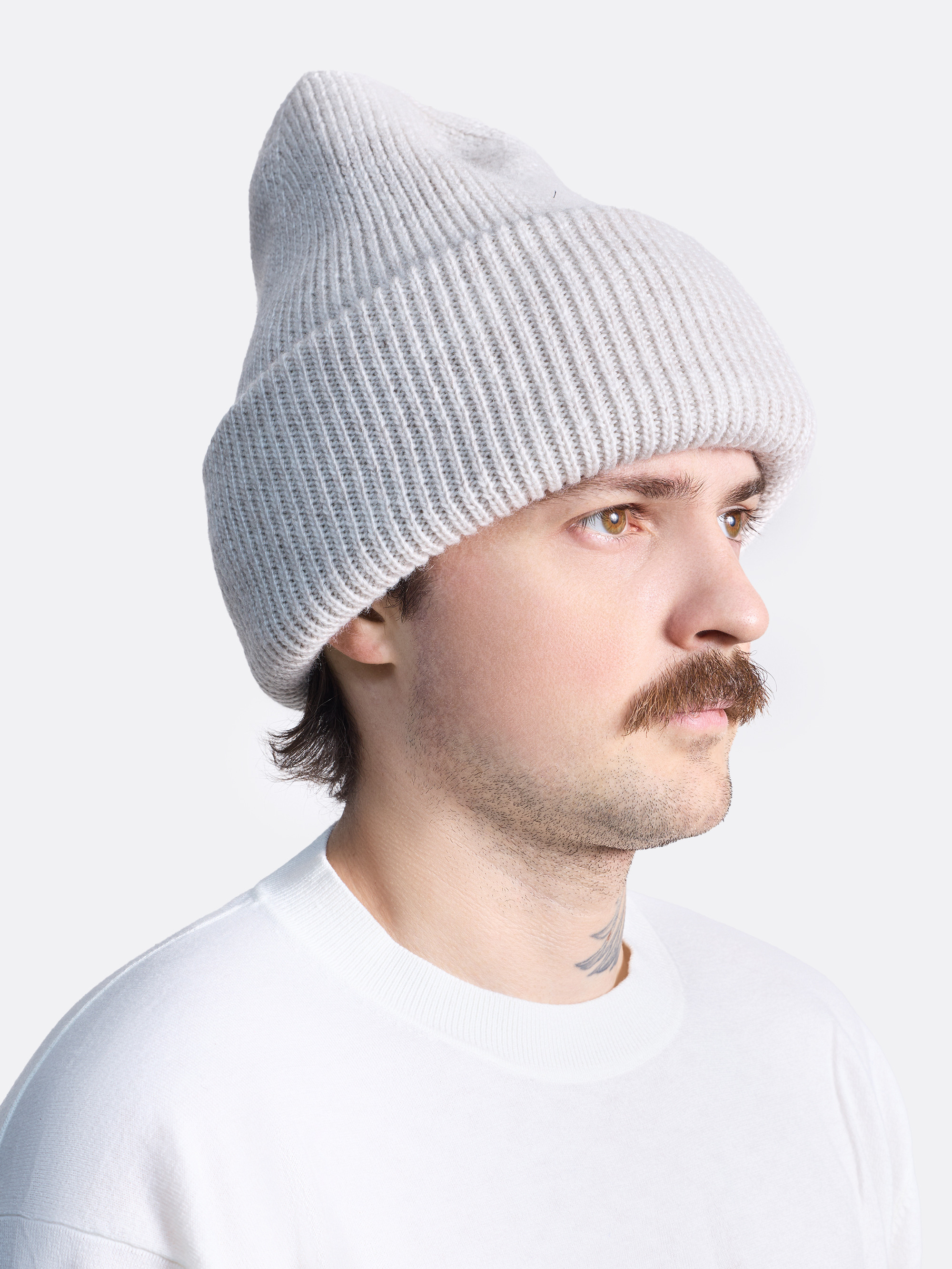 Шапка с отворотом