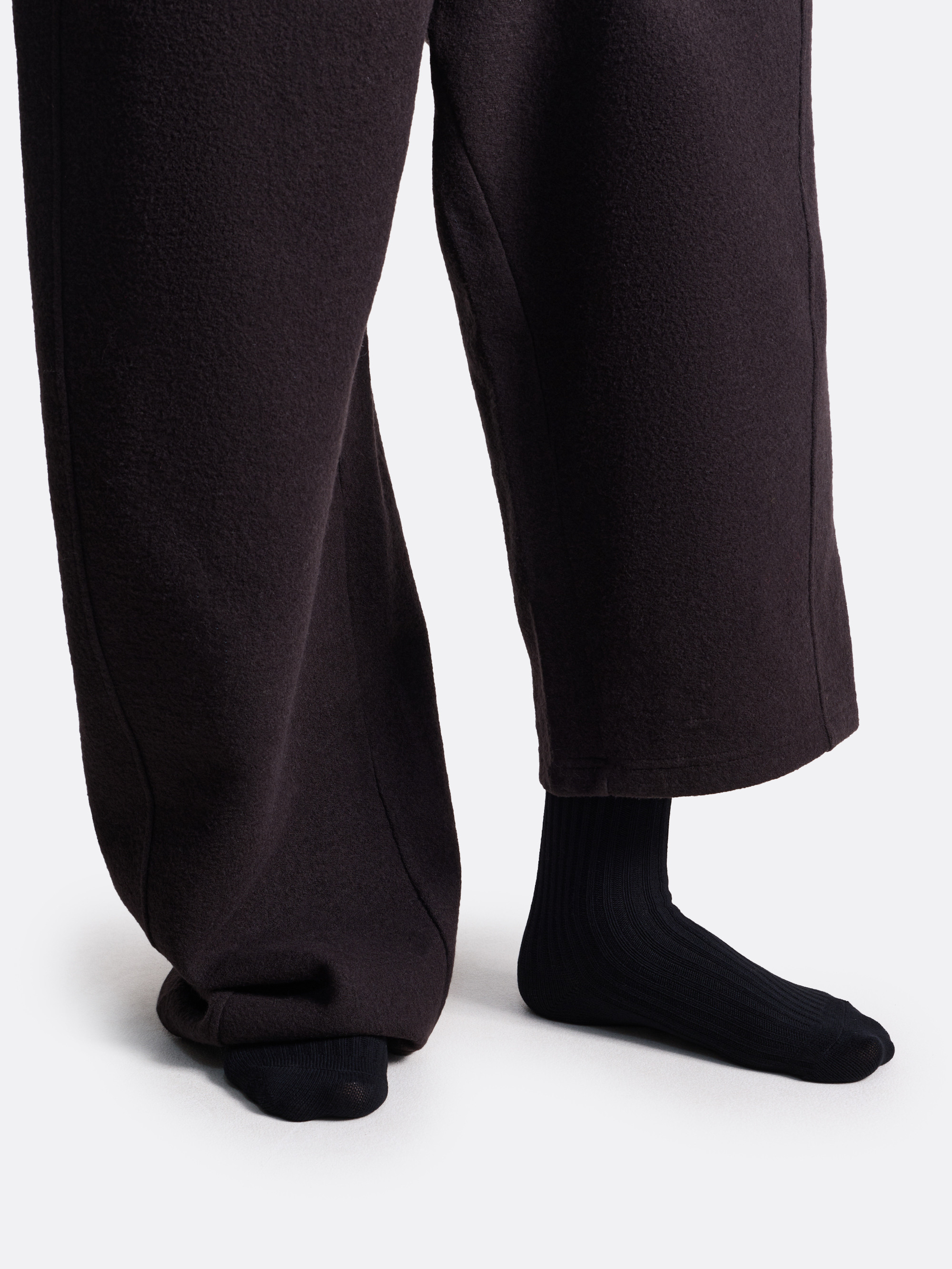 ​Полосатые носки в рубчик