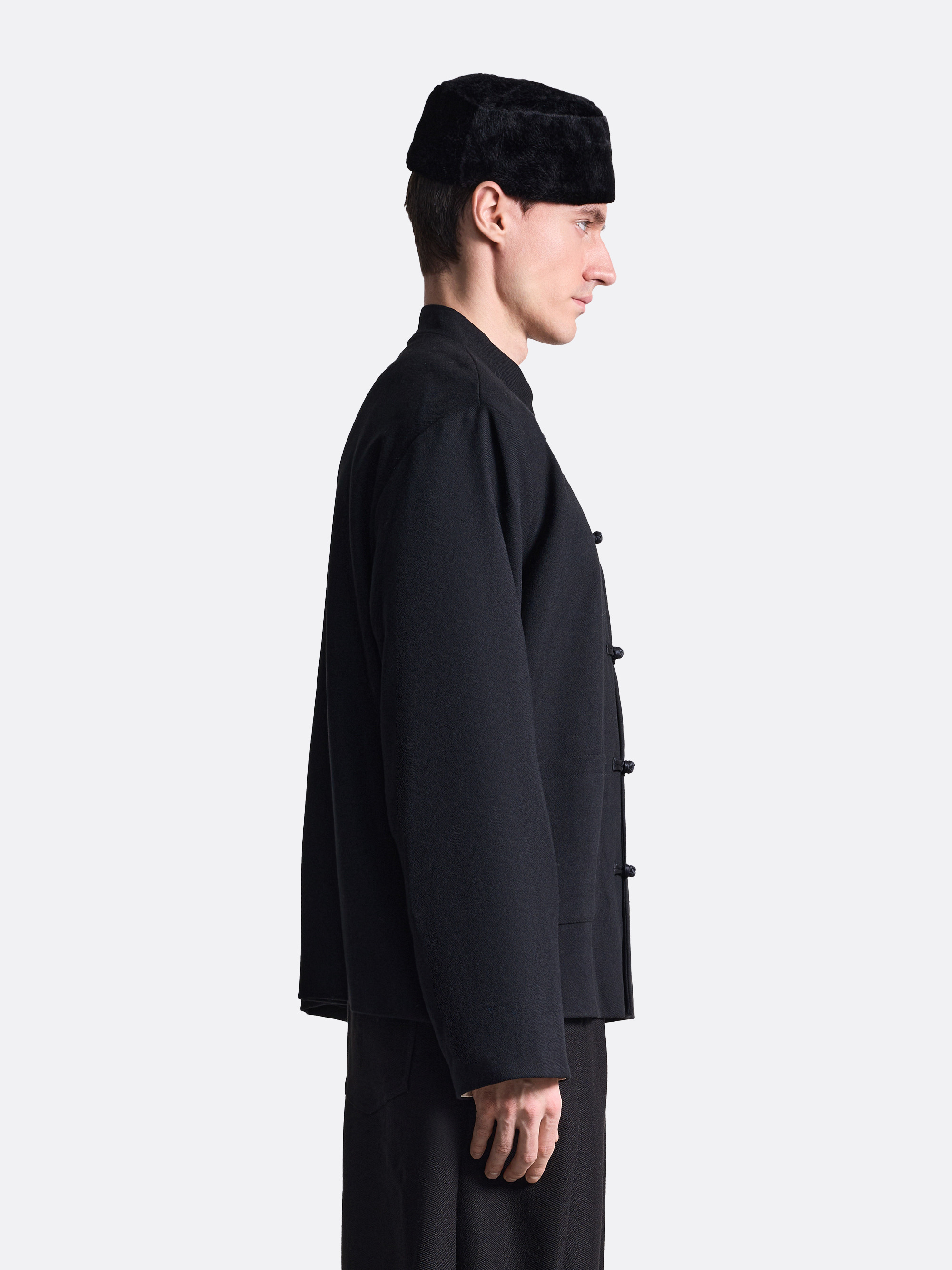 Кимоно с накладными карманами