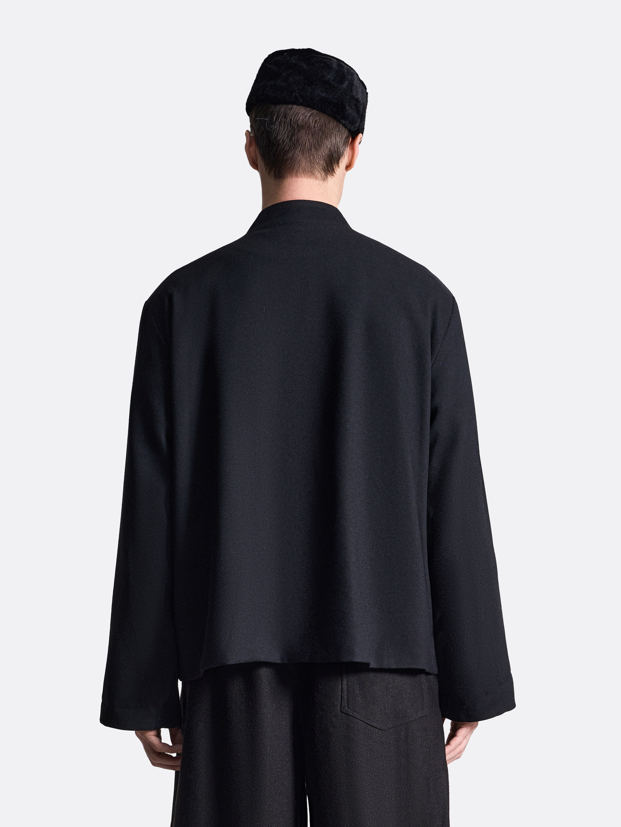 Кимоно с накладными карманами