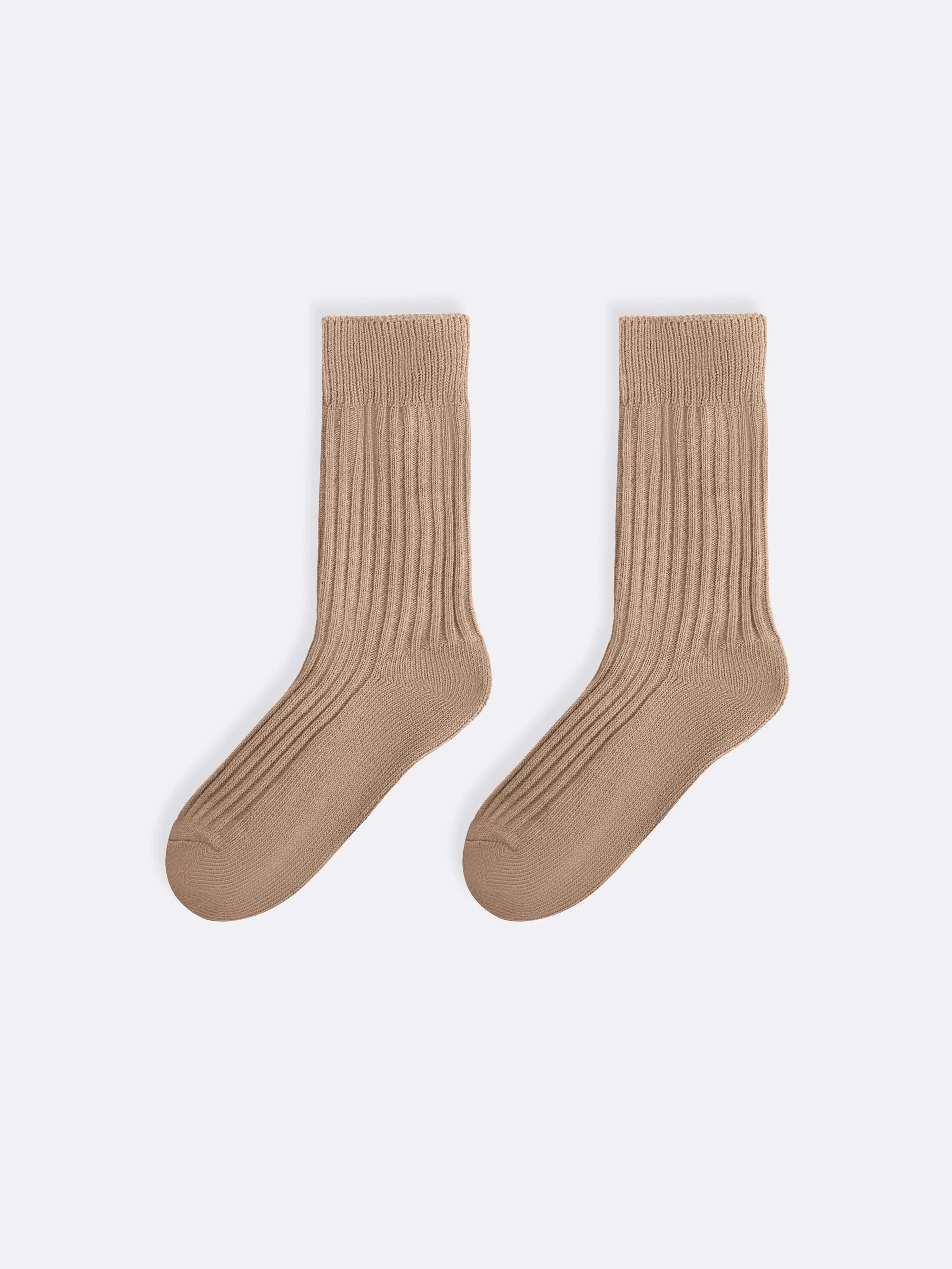 ​Полосатые носки в рубчик