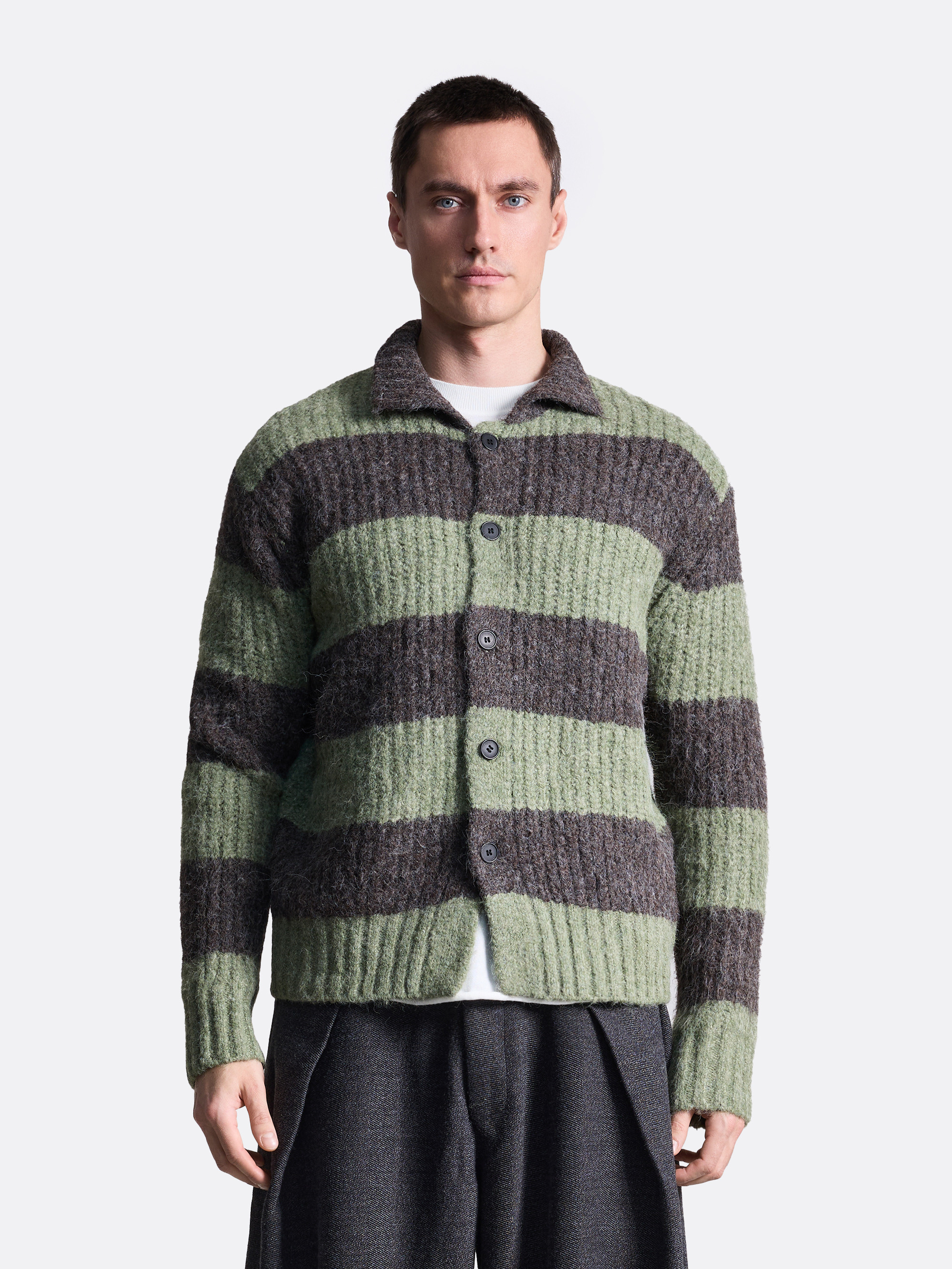 ​Кардиган в полоску