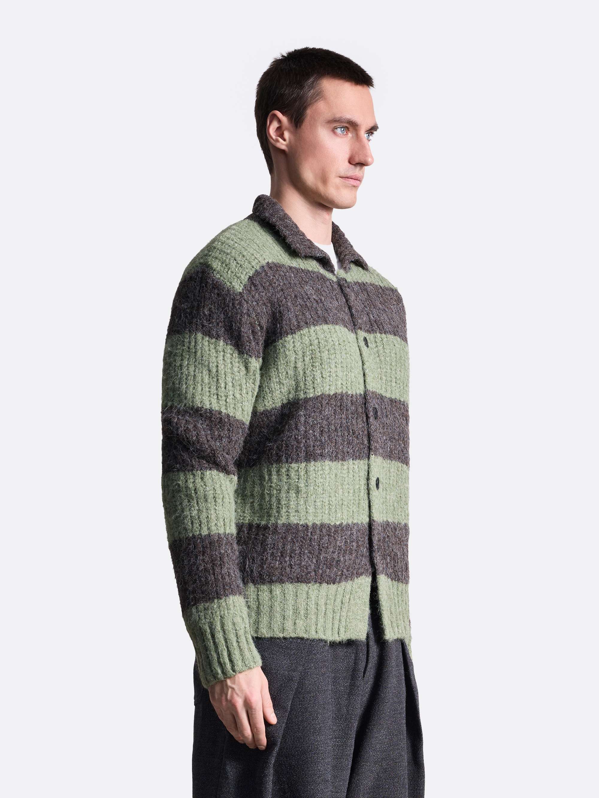 ​Кардиган в полоску