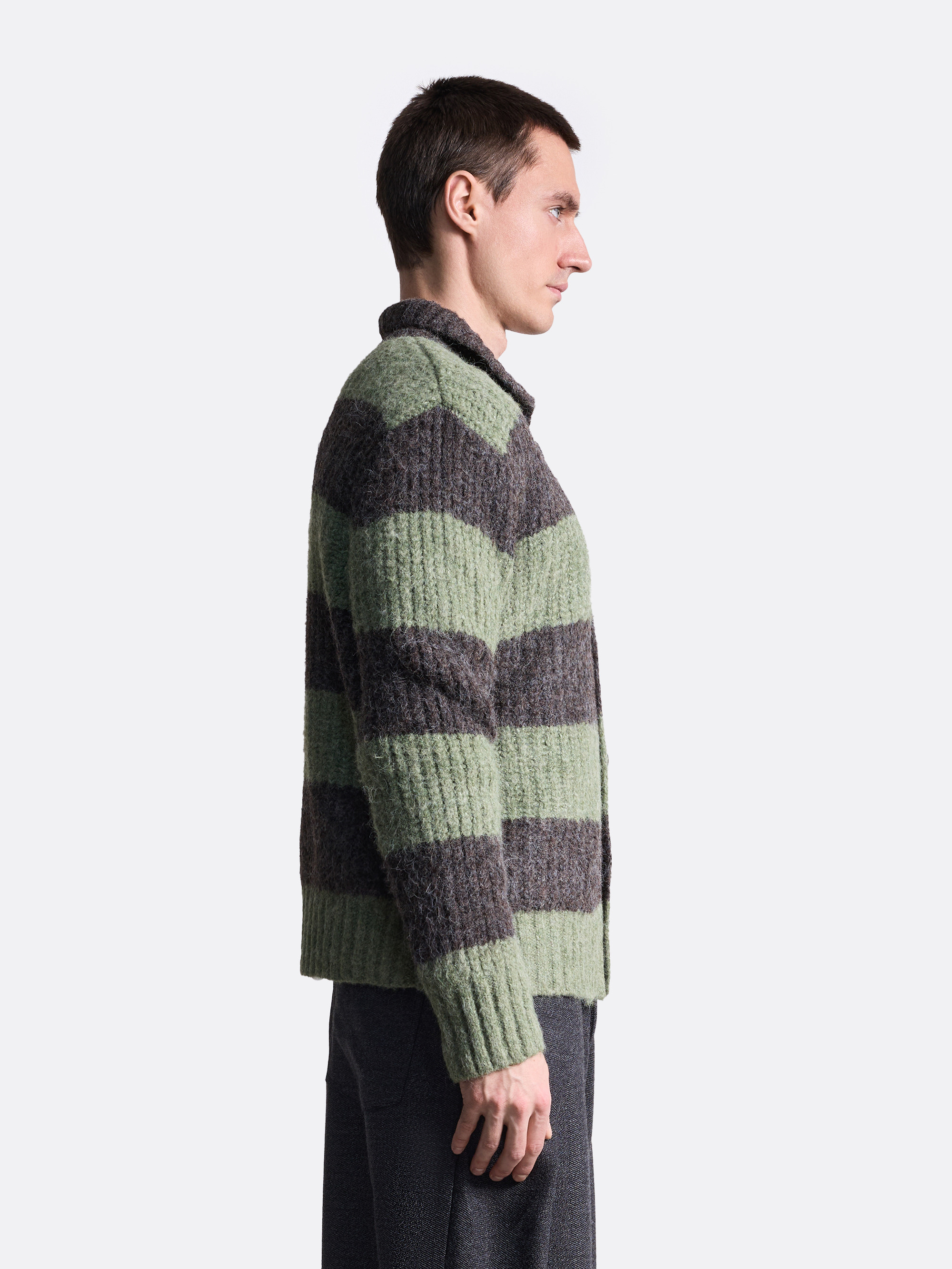 ​Кардиган в полоску