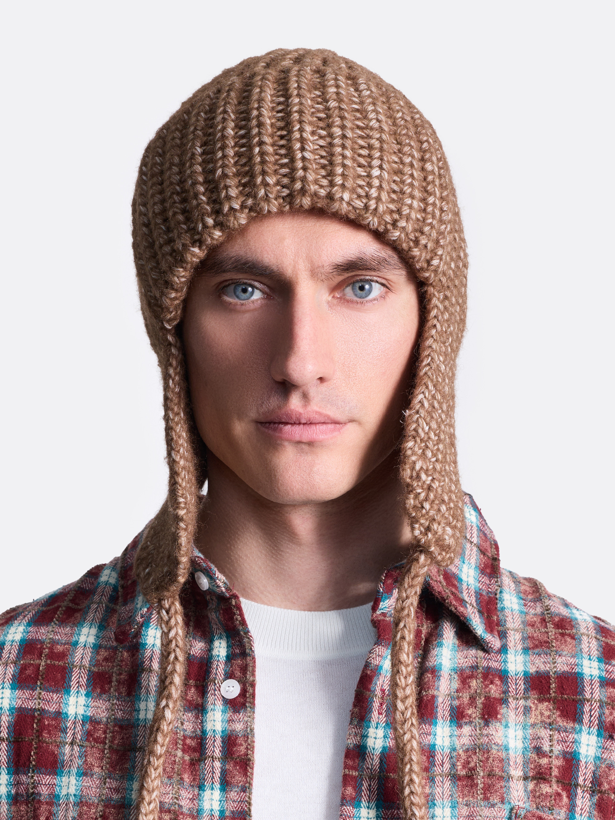 ​Шапка-ушанка с завязками