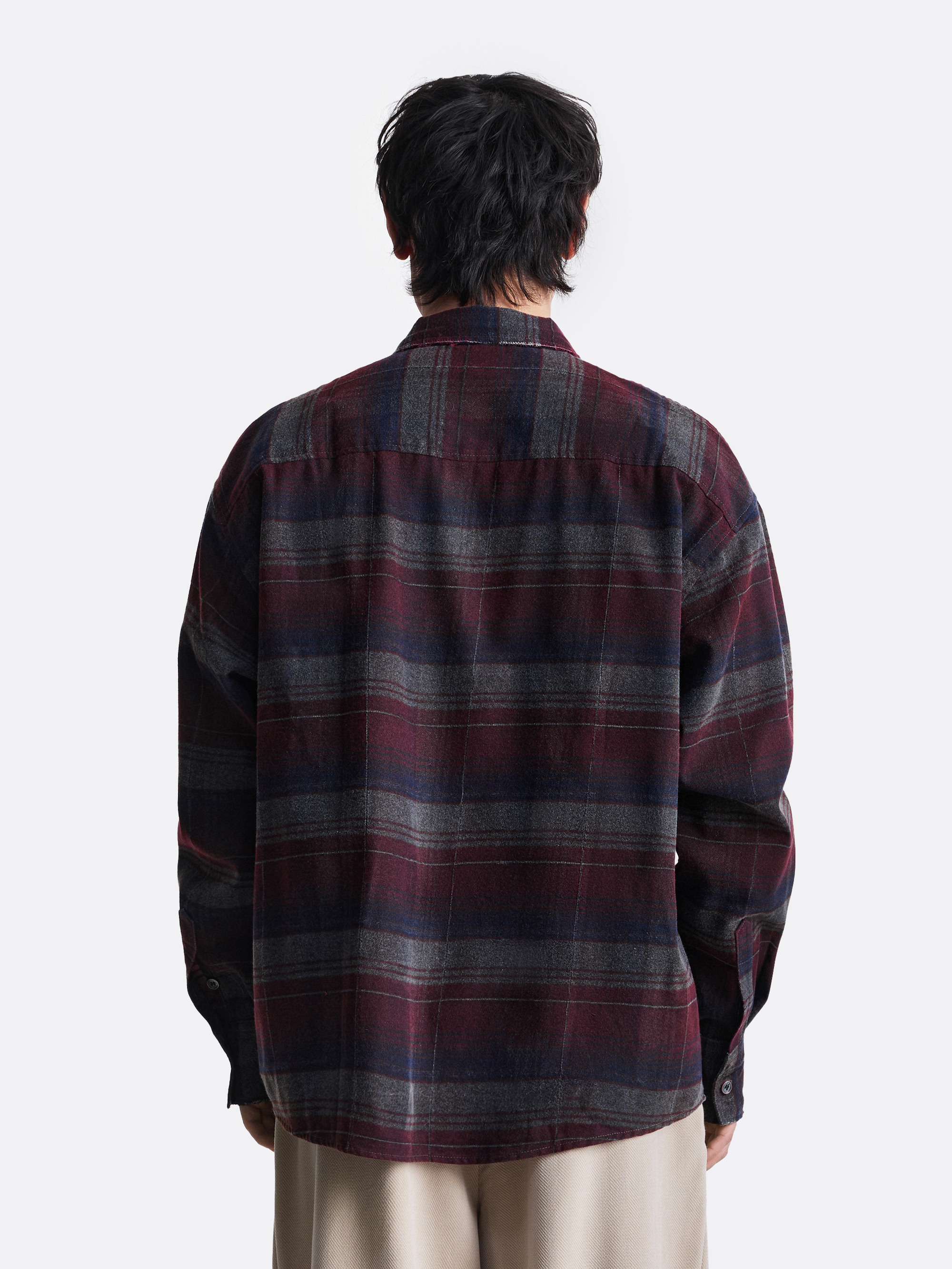 ​Укороченная рубашка в клетку