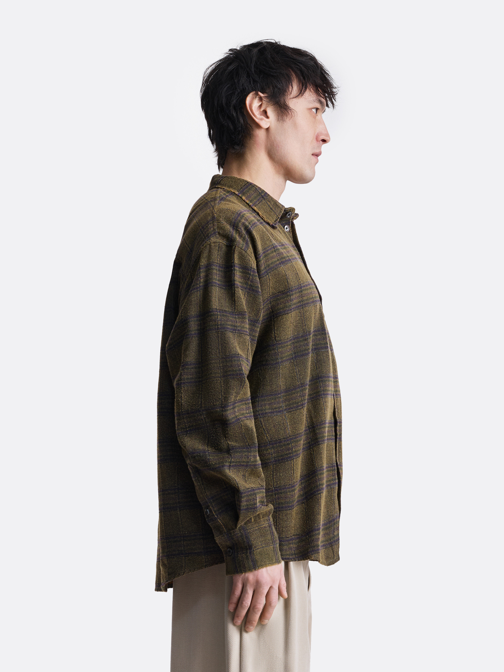 ​Укороченная рубашка в клетку