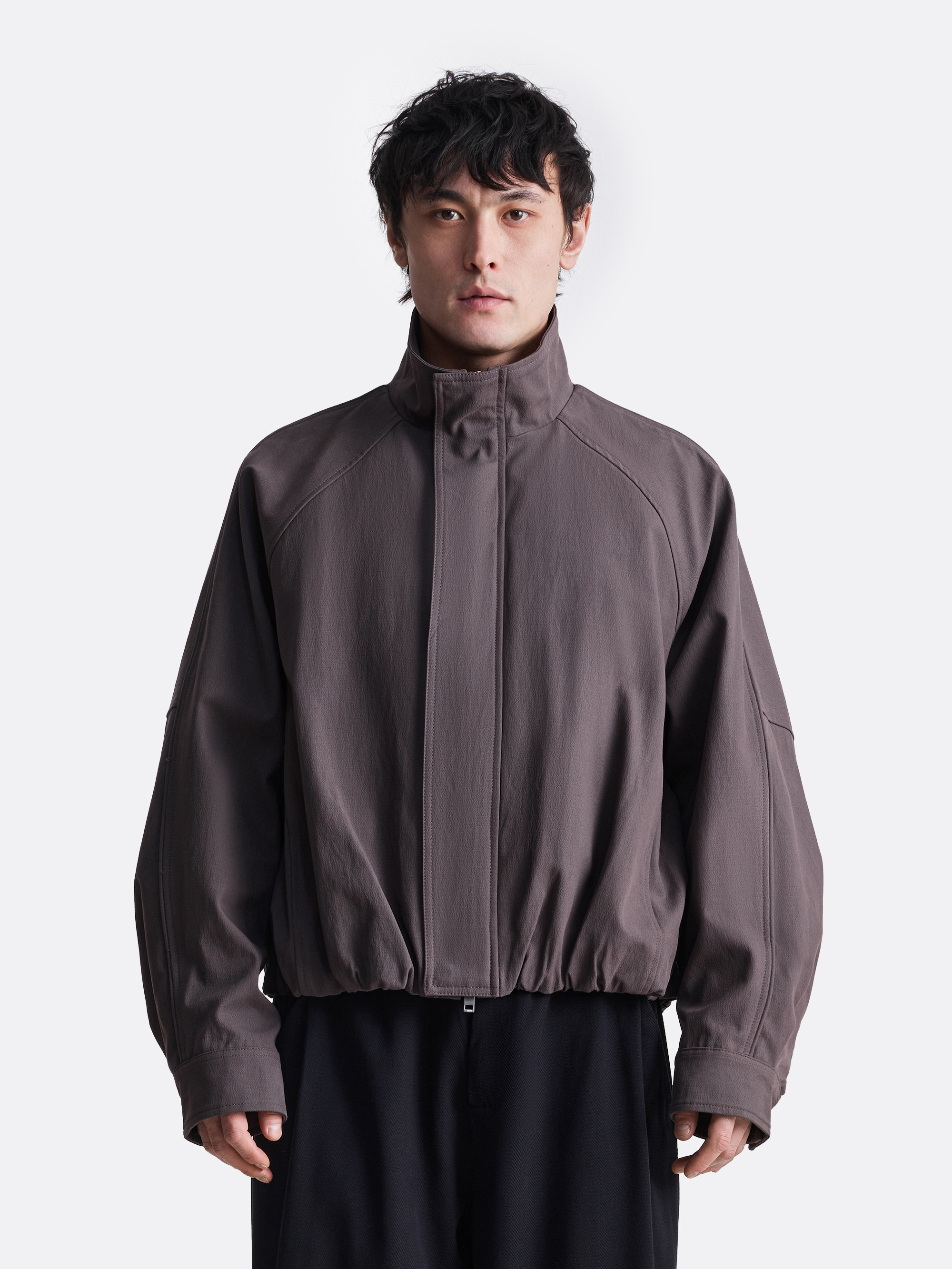 ​Куртка с воротником стойкой