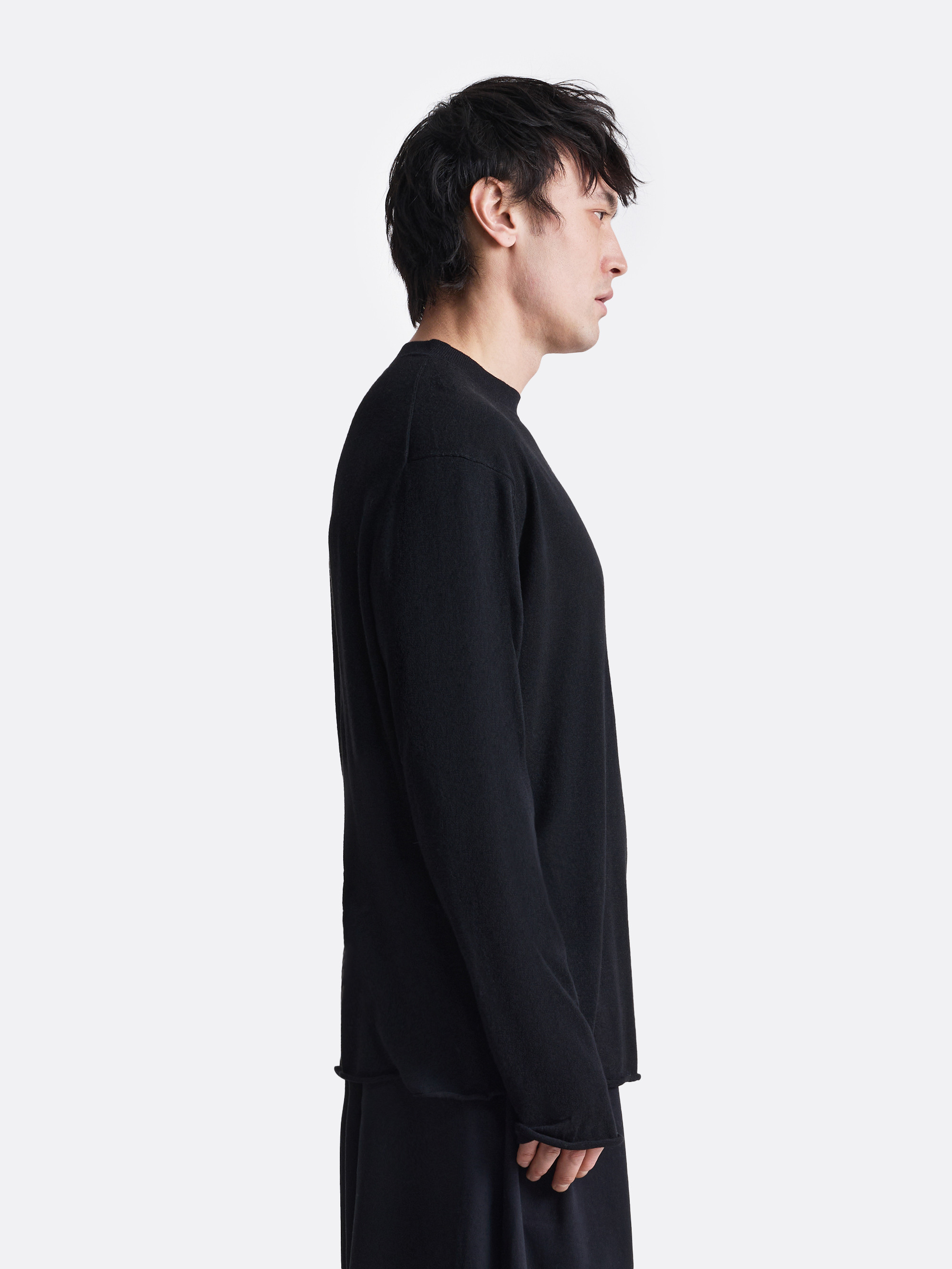 ​Лонгслив с необработанным краем