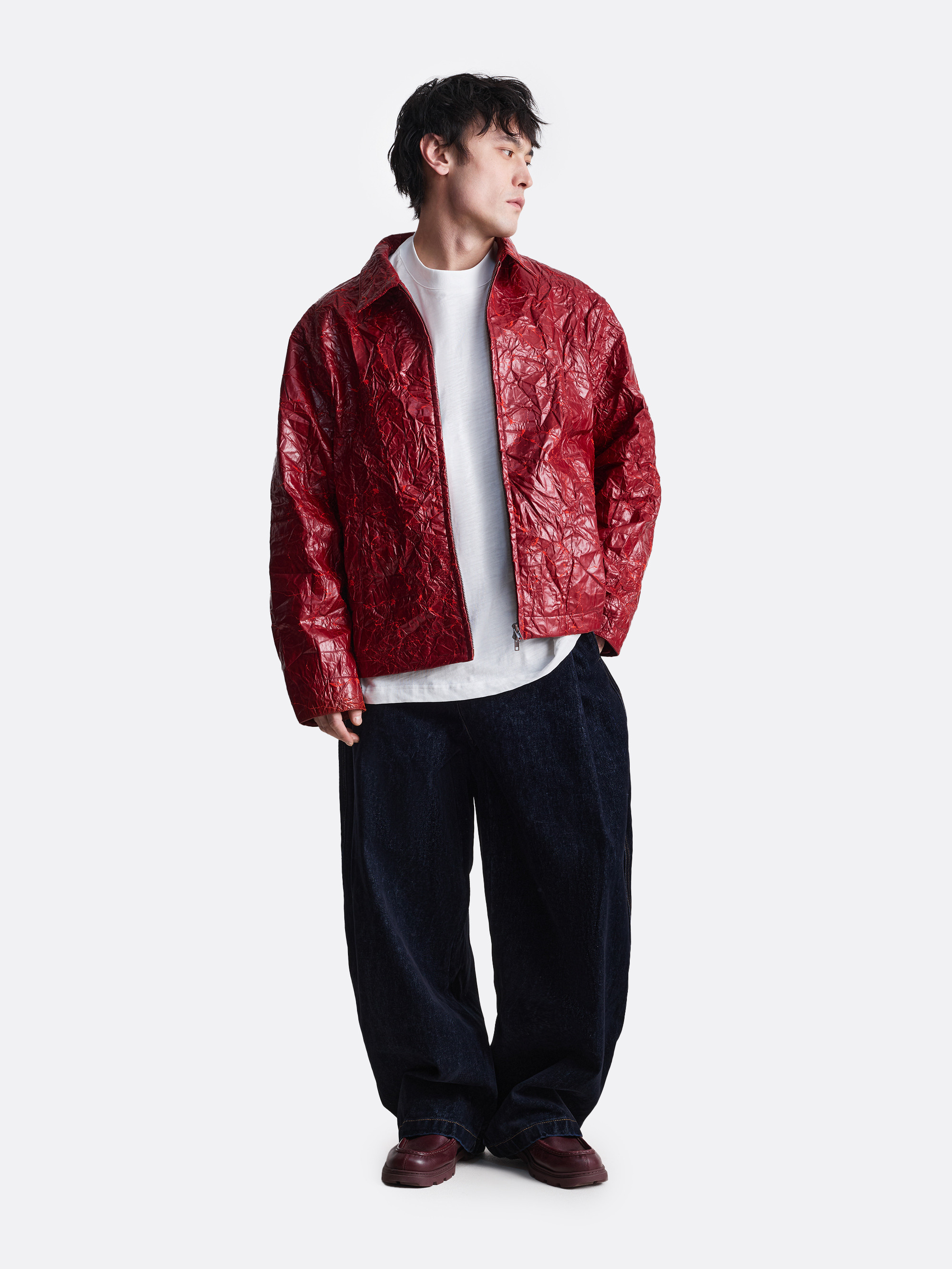 ​Куртка текстурированная