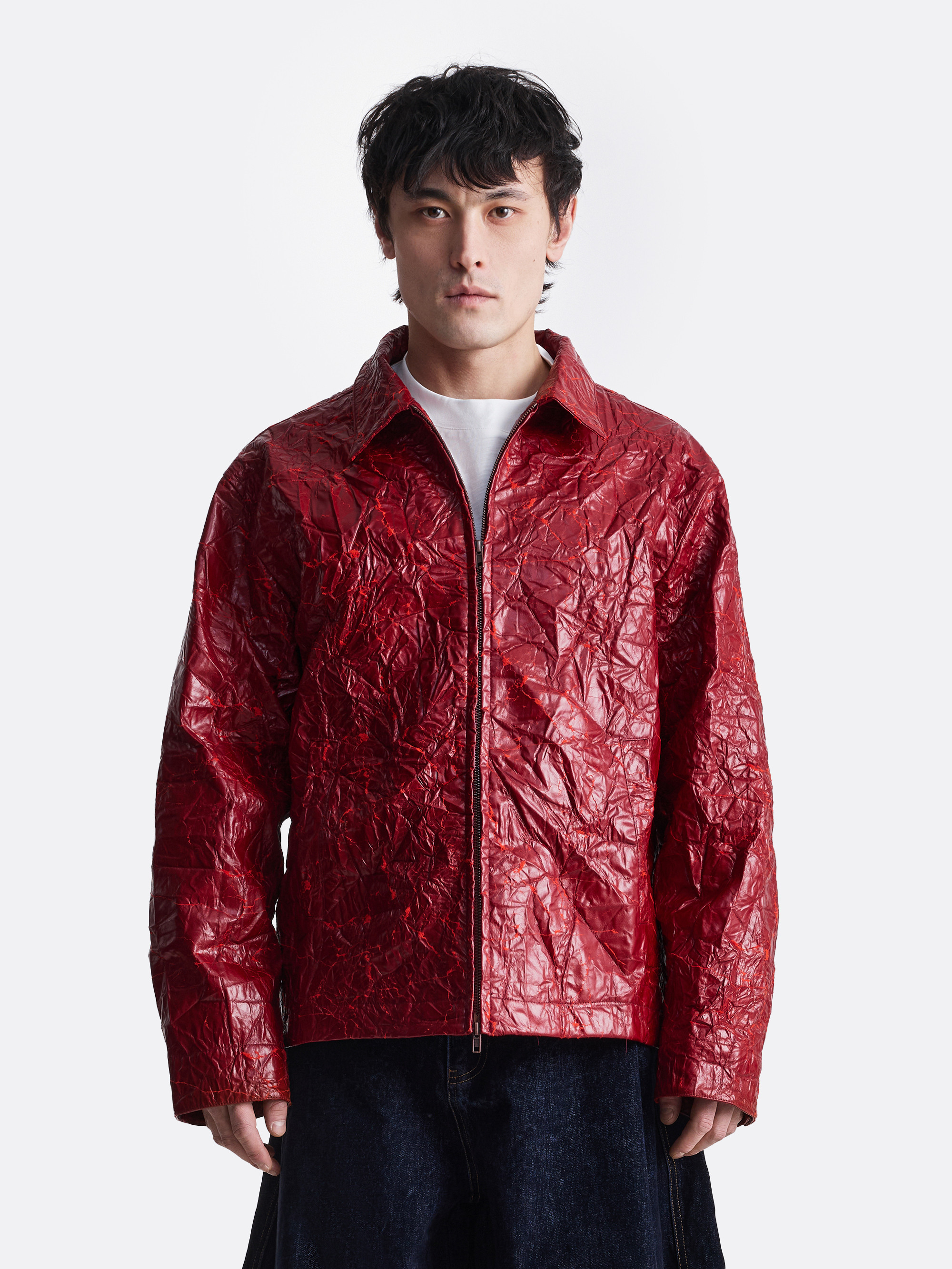 ​Куртка текстурированная