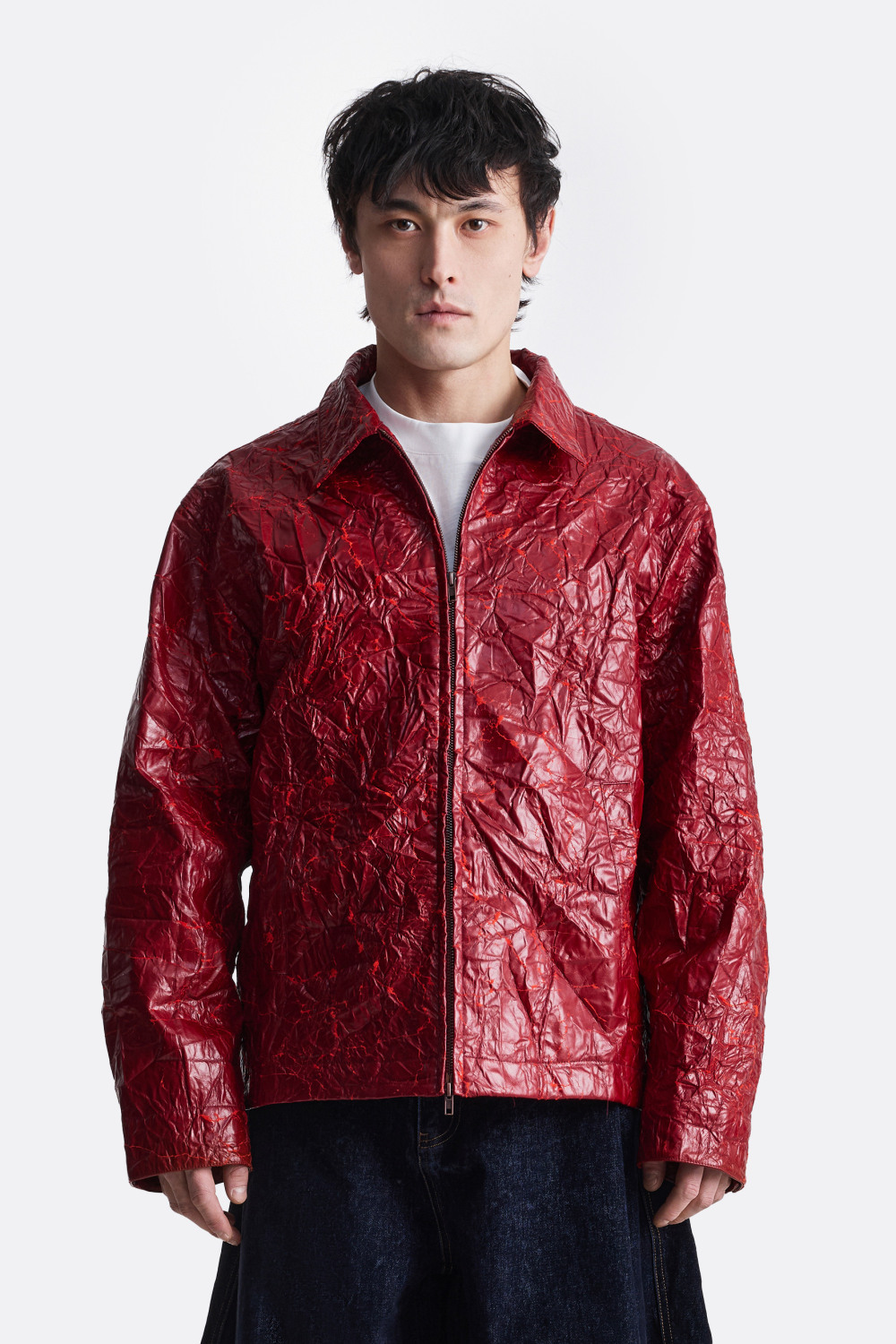 ​Куртка текстурированная