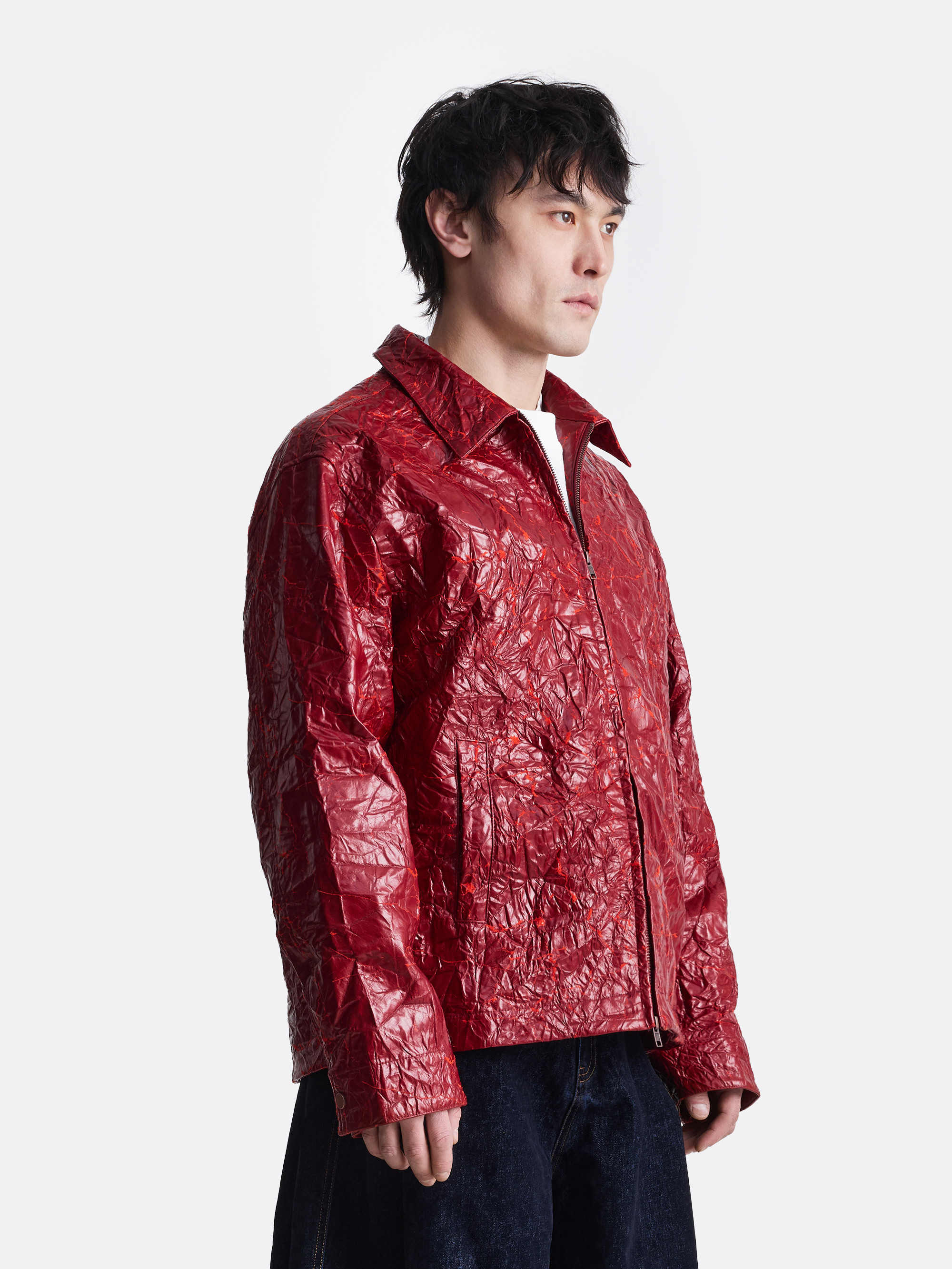 ​Куртка текстурированная