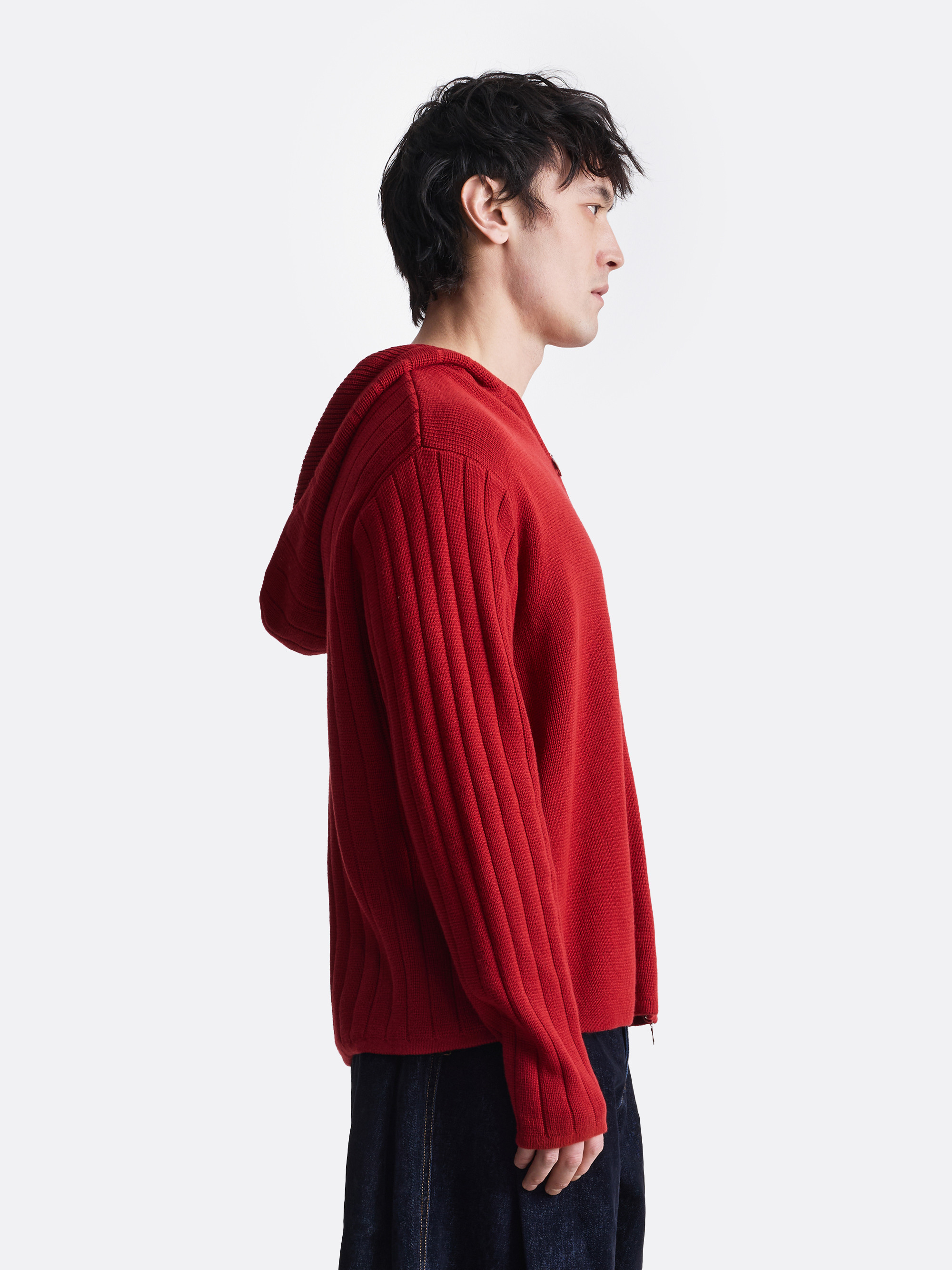 ​Вязаное зип-худи