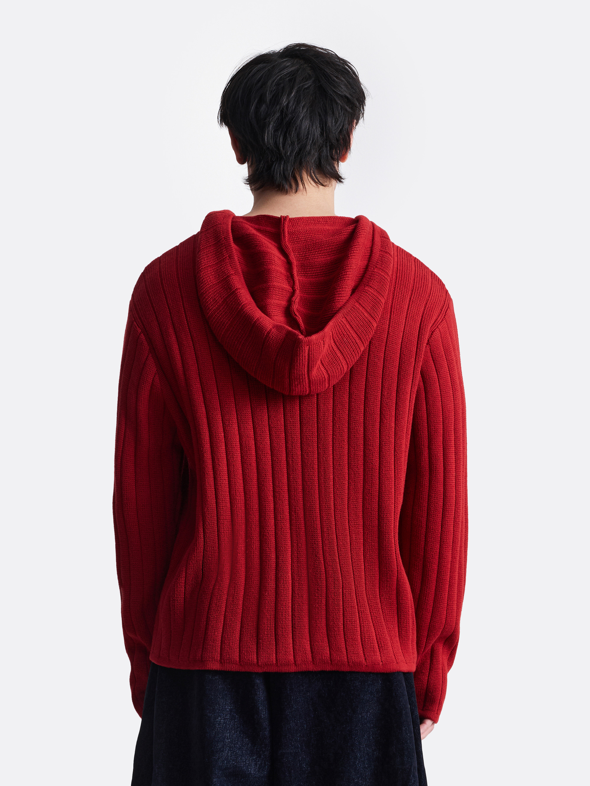 ​Вязаное зип-худи