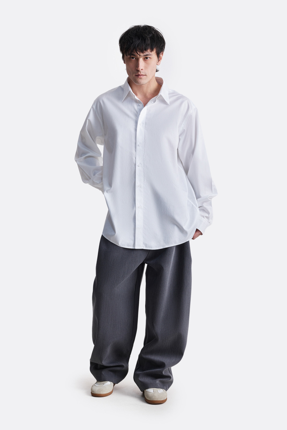 ​Рубашка с потайной вышивкой