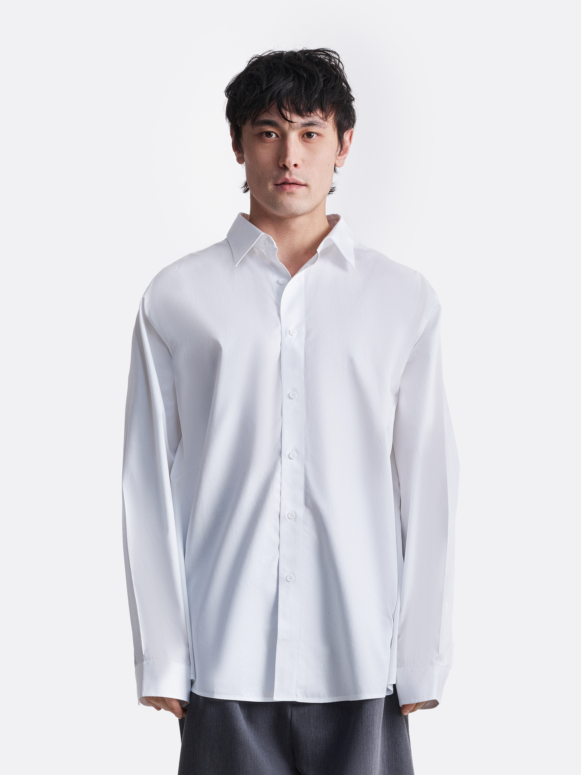 ​Рубашка с потайной вышивкой