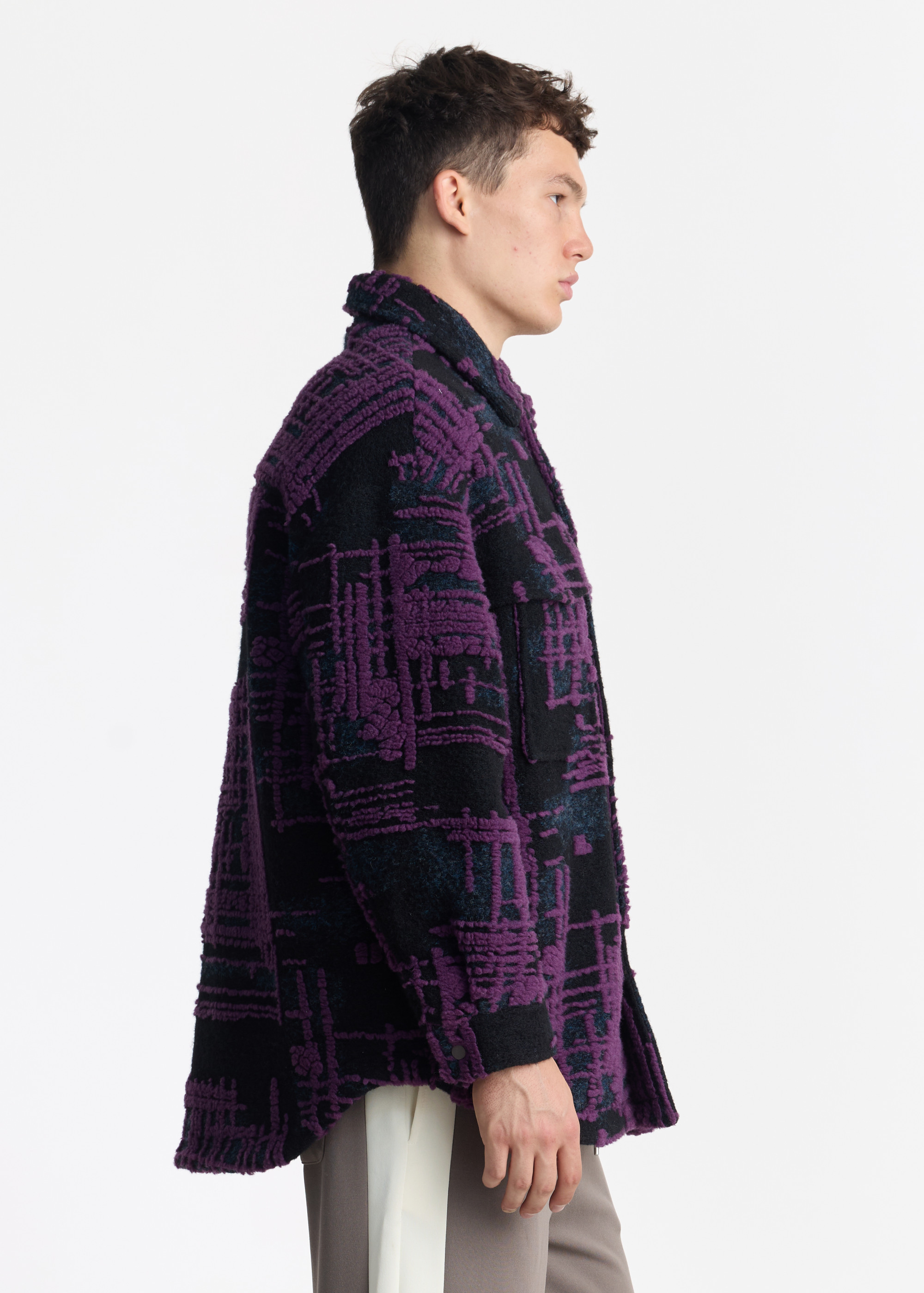 Утепленная рубашка PIXEL GRID