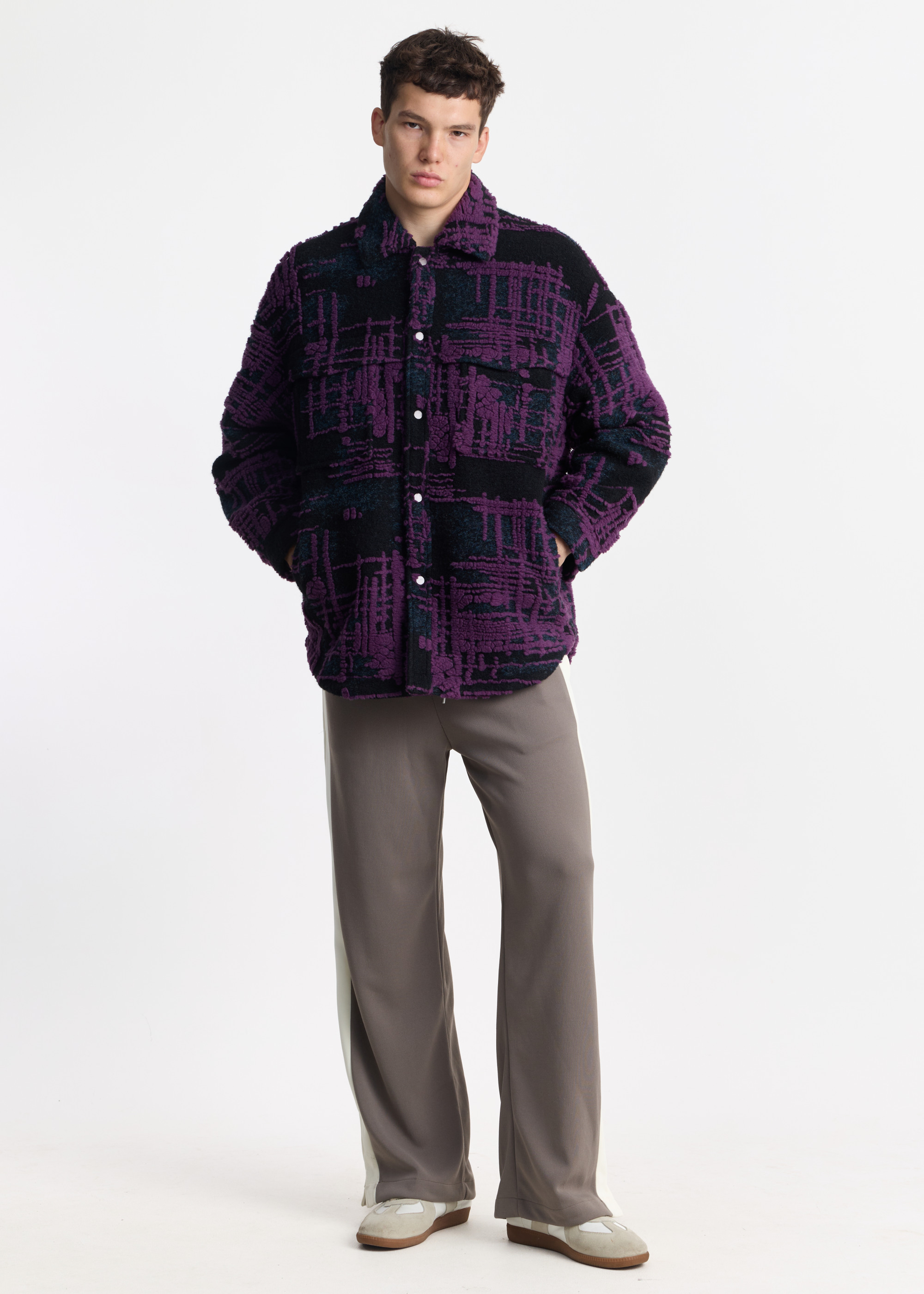 Утепленная рубашка PIXEL GRID