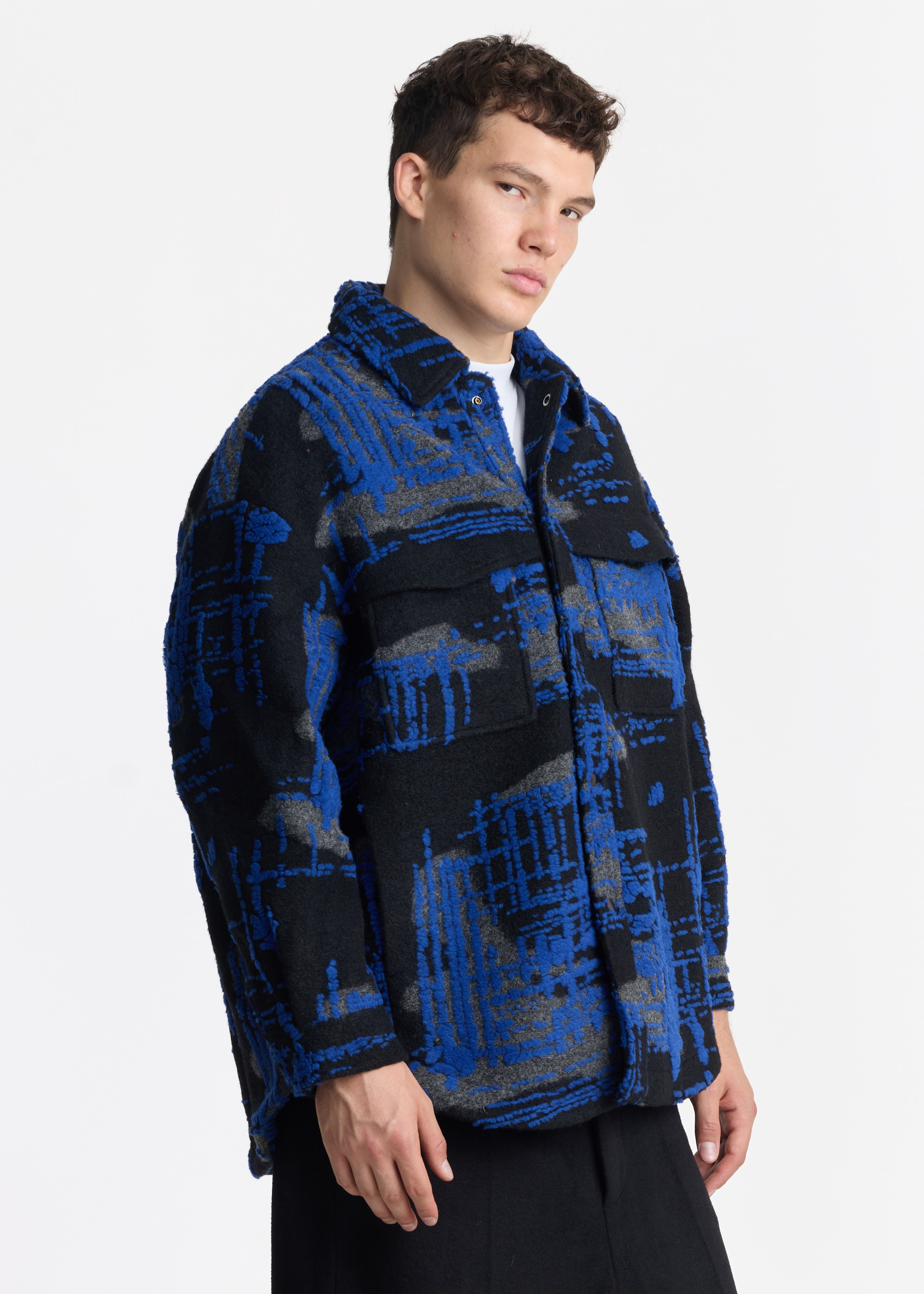 Утепленная рубашка PIXEL GRID