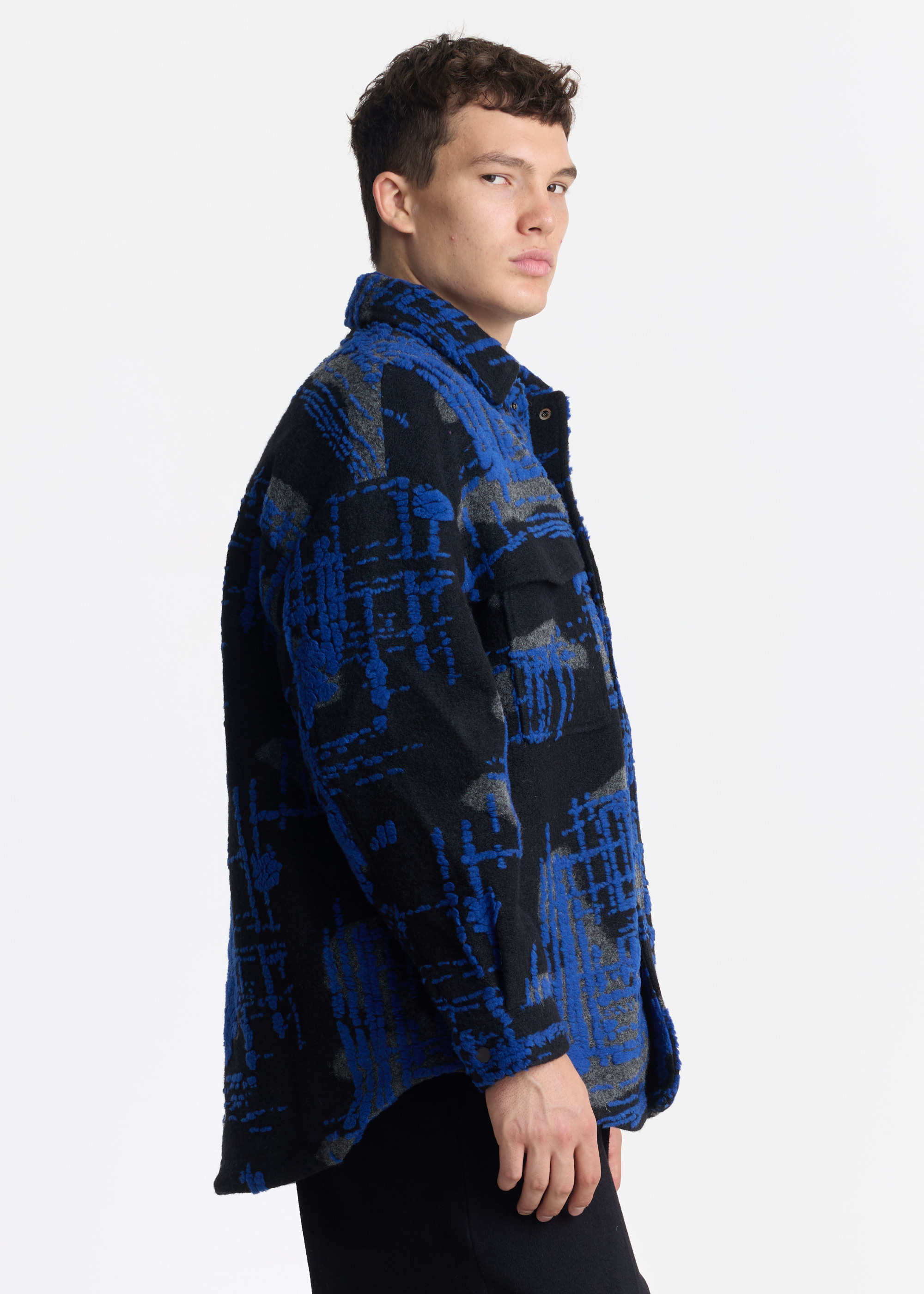 Утепленная рубашка PIXEL GRID