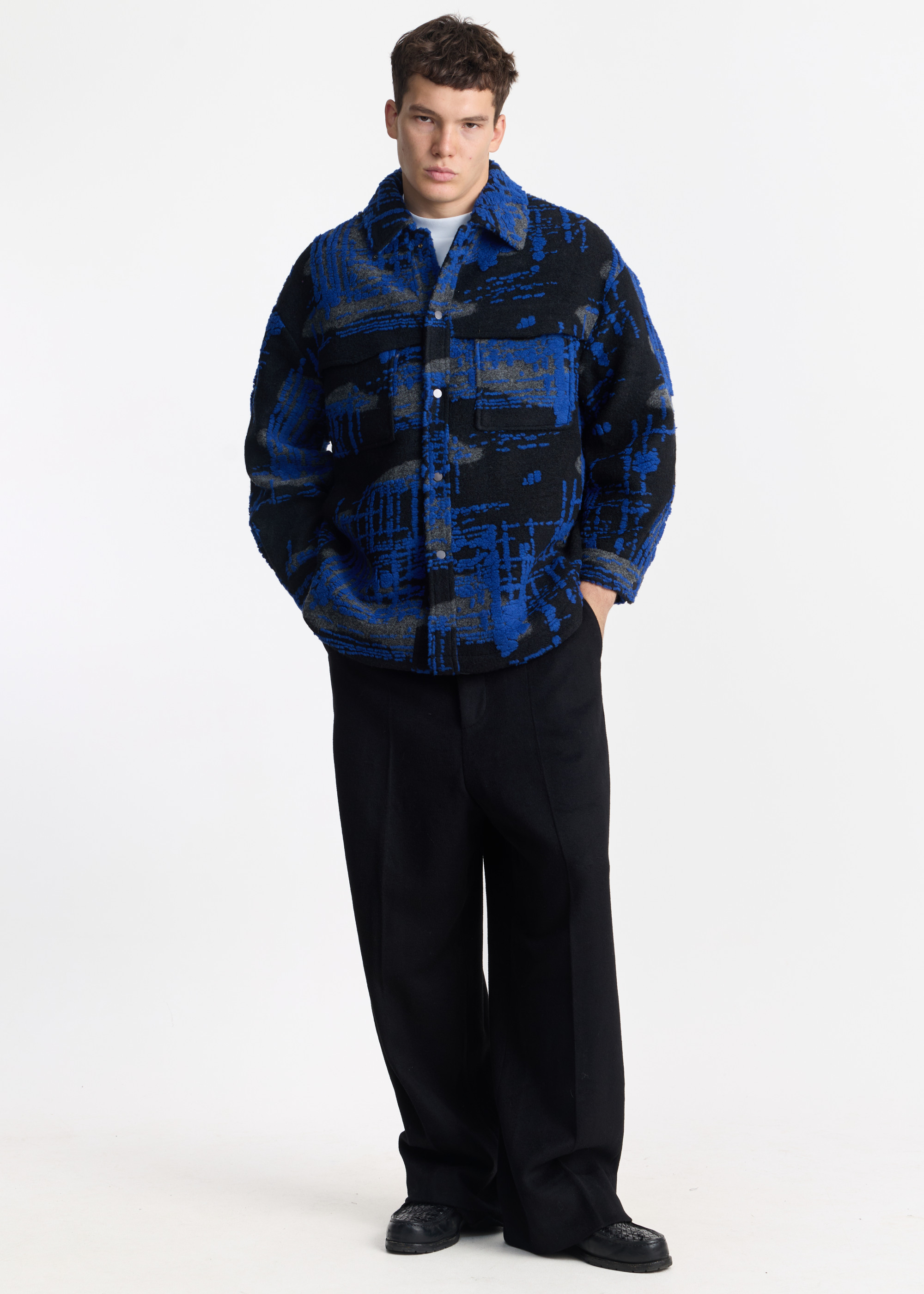 Утепленная рубашка PIXEL GRID